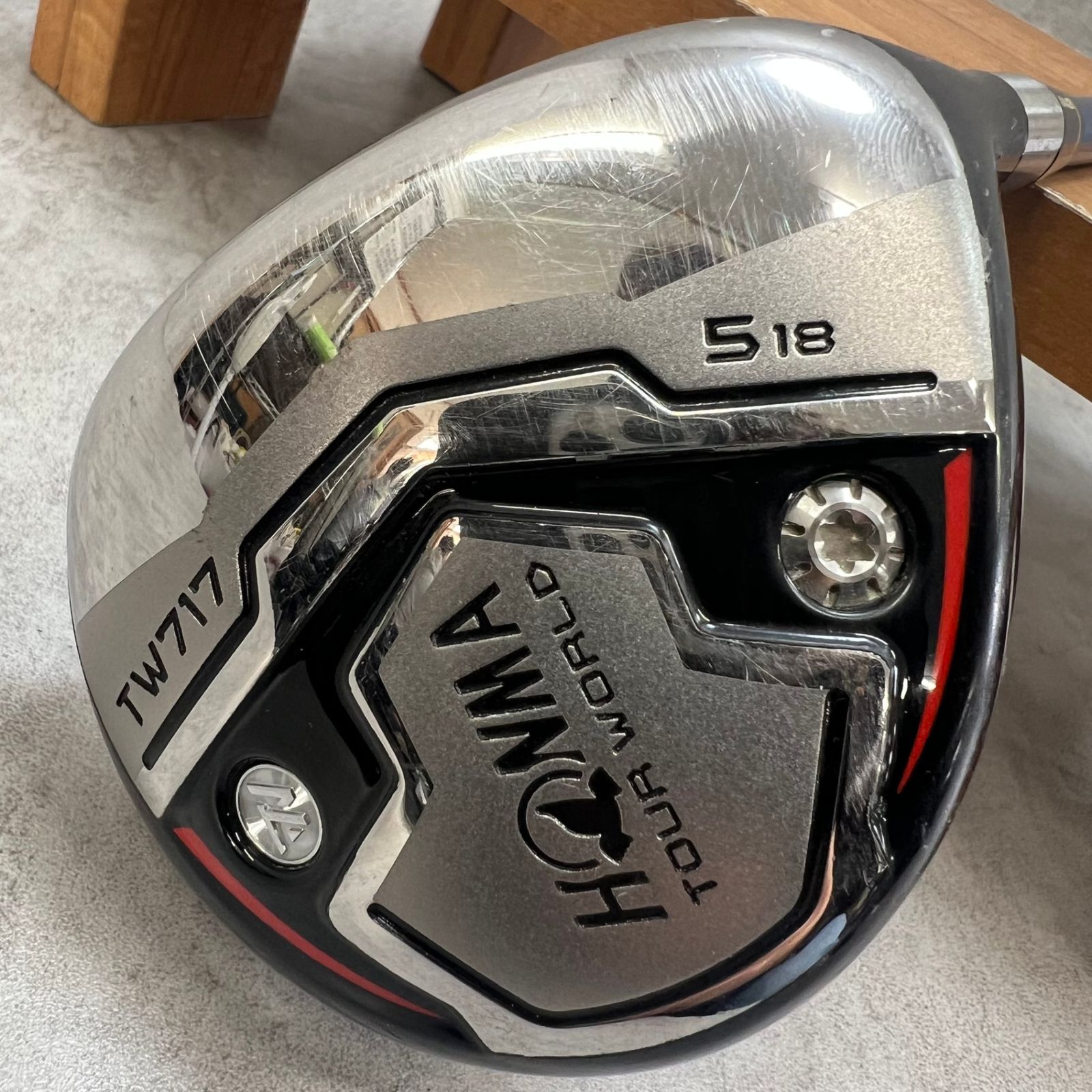 ホンマ ツアーワールド TW717 メンズゴルフ 5W S 18° 右利き用