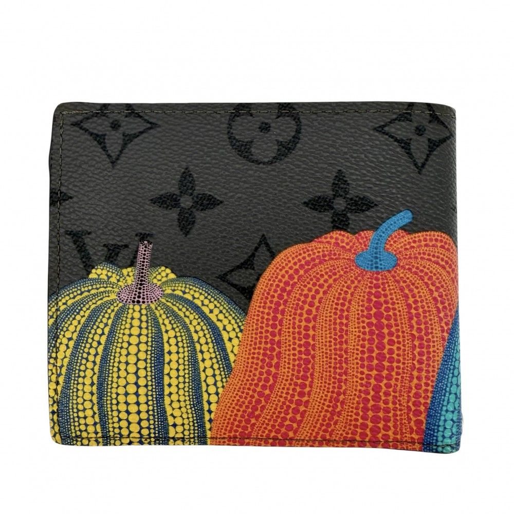 ルイヴィトン 二つ折り財布 レディース LV×YK ポルトフォイユ マルコ