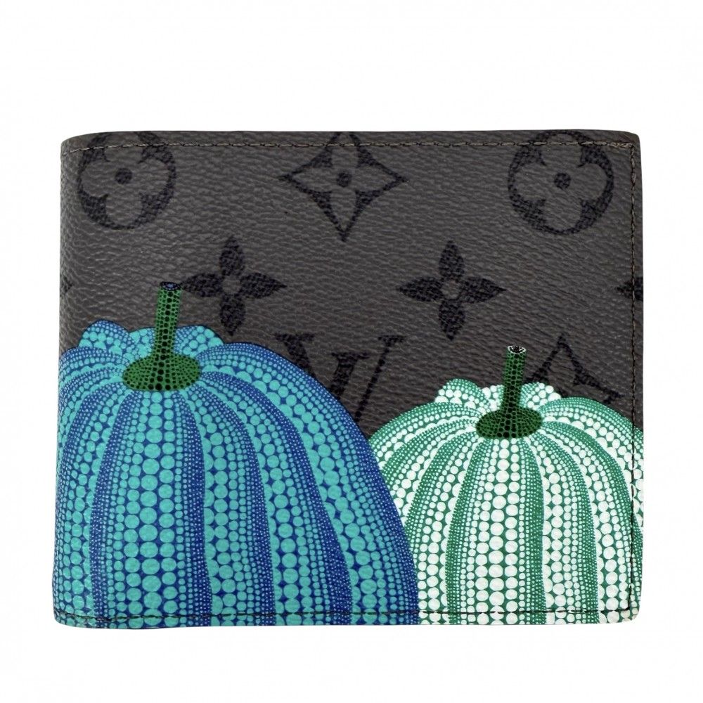 ルイヴィトン 二つ折り財布 レディース LV×YK ポルトフォイユ マルコ