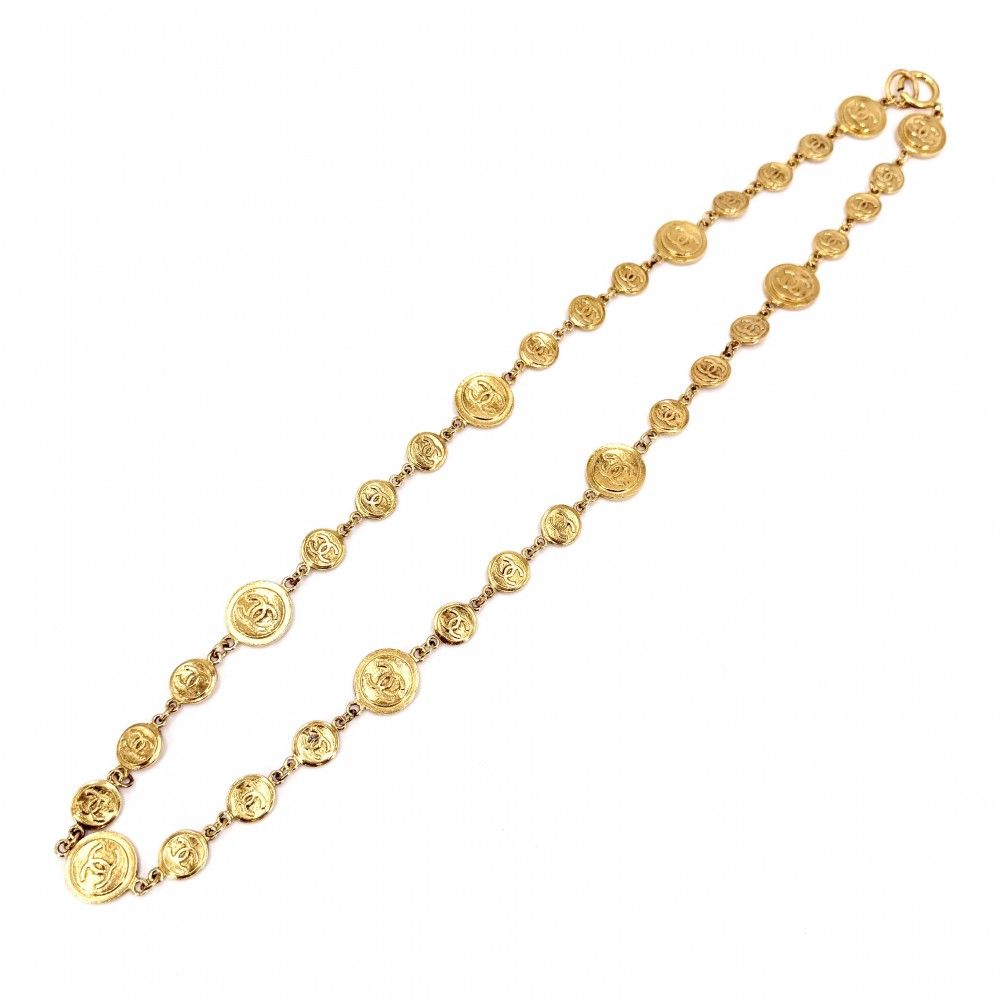 シャネル ネックレス レディース メダリオン ココマーク ロング