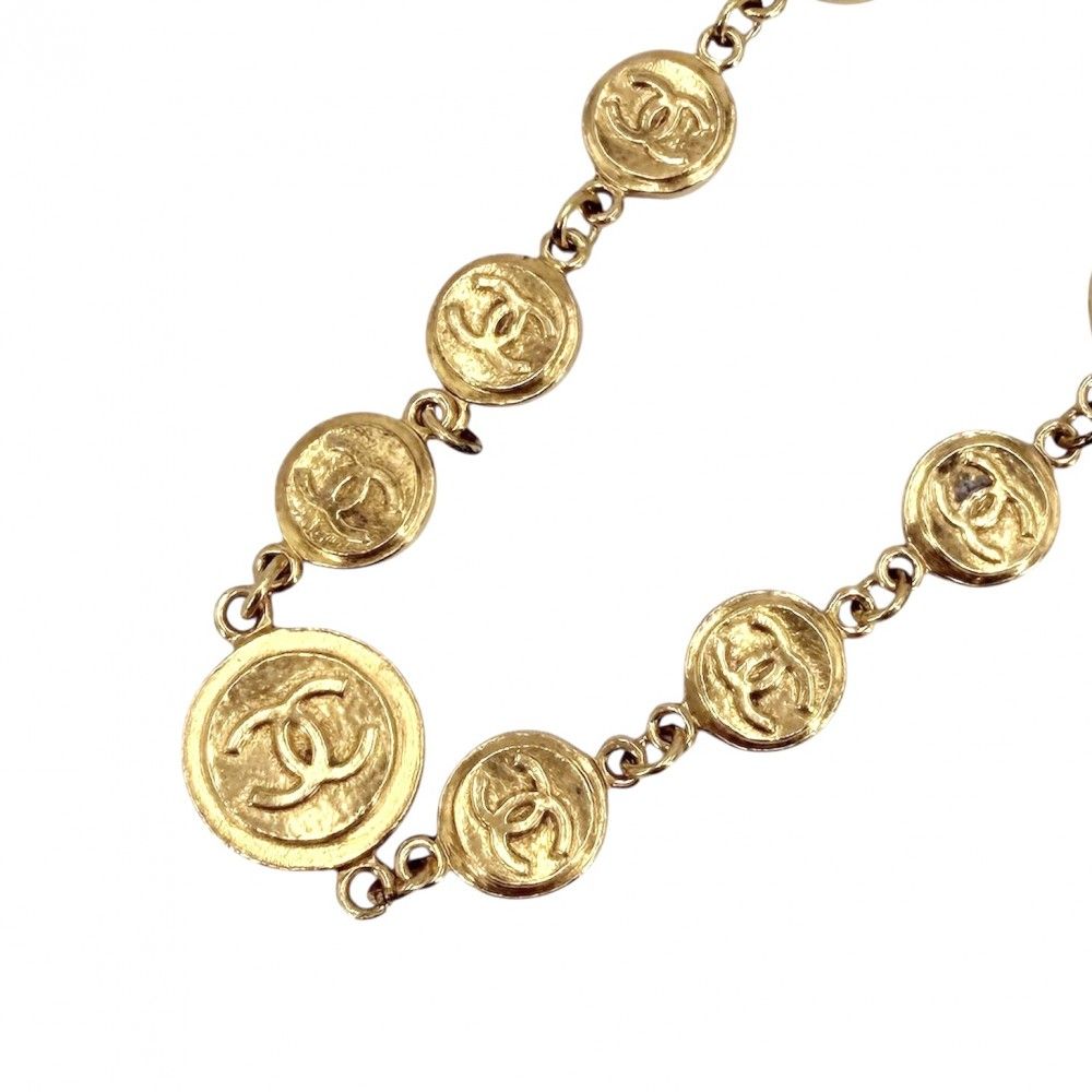シャネル ネックレス レディース メダリオン ココマーク ロング