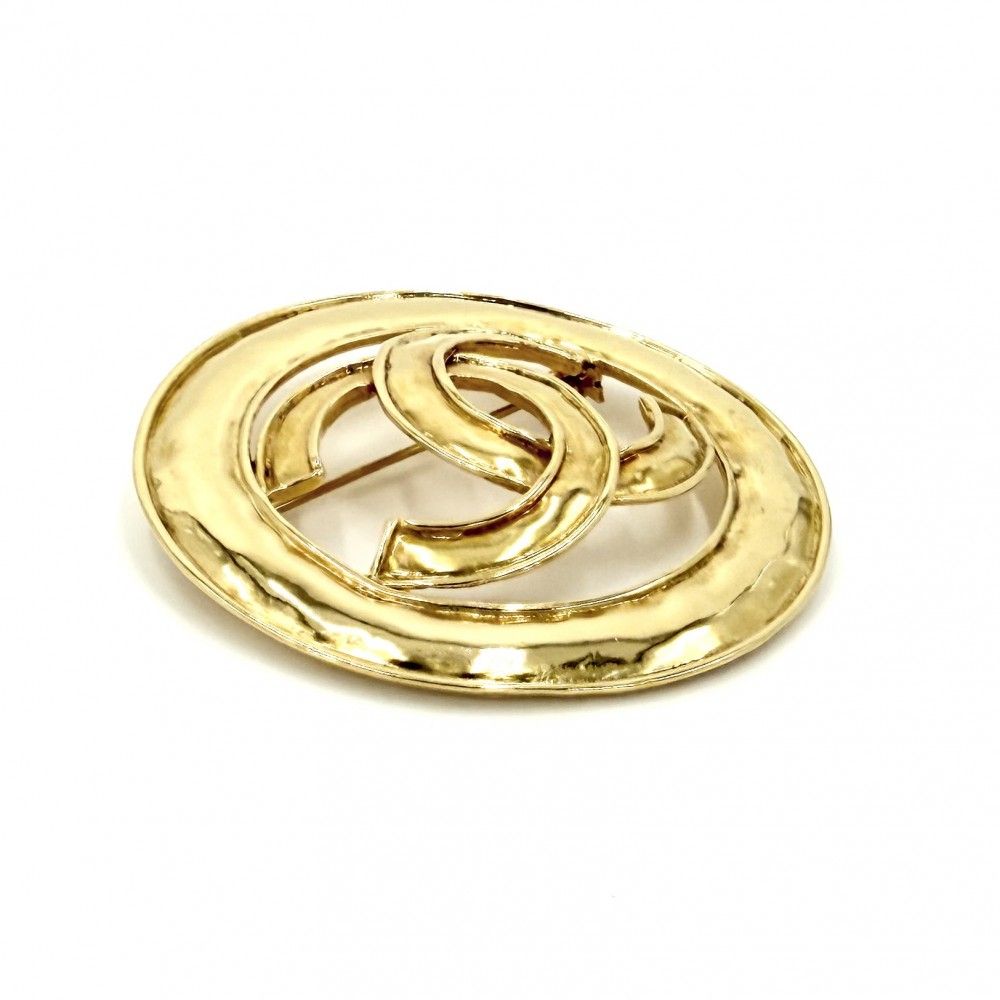 シャネル ブローチ レディース ココマーク ラウンド アクセサリー