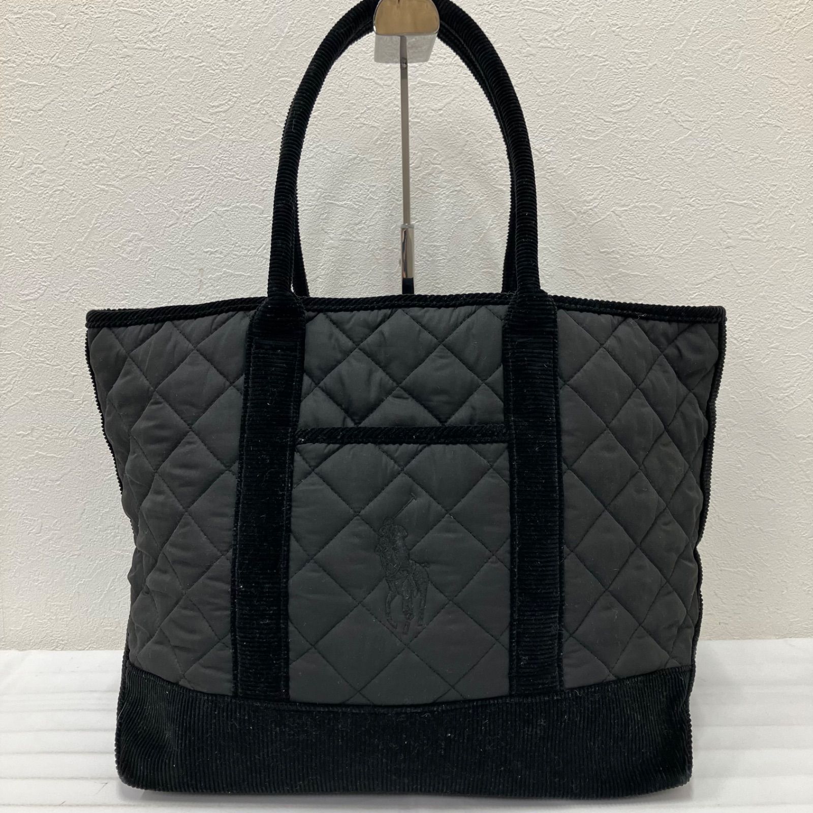 Ralph Lauren マザーズトートバッグ　ブラック Y35 RALPH LAUREN ラルフローレン トートバッグ マザーズバッグ