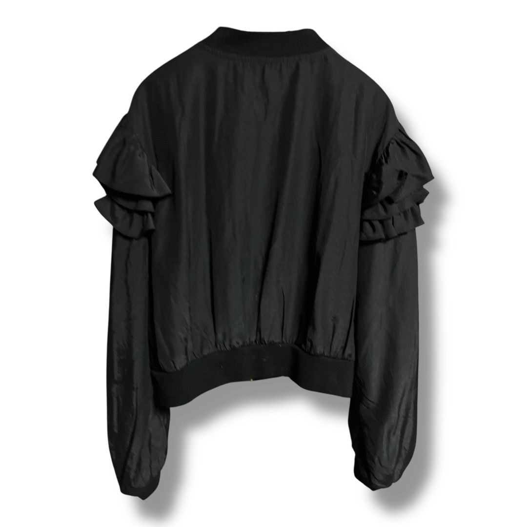 iDeaLuce イデアルーチェ シアーフリルブルゾン 上着 アウター 長袖