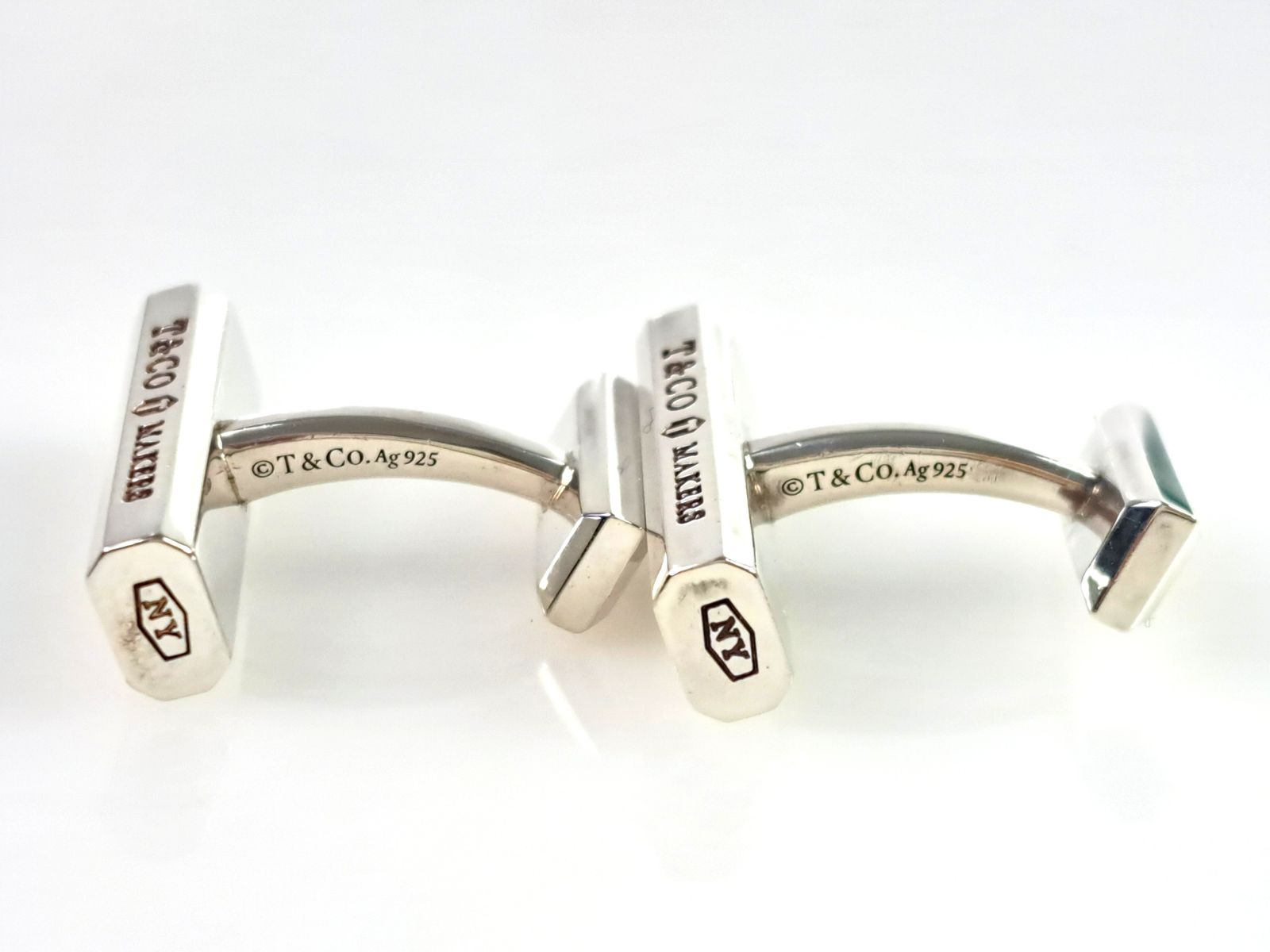 希少 ティファニー TIFFANY MAKERS メイカーズ カフス カフリンクス