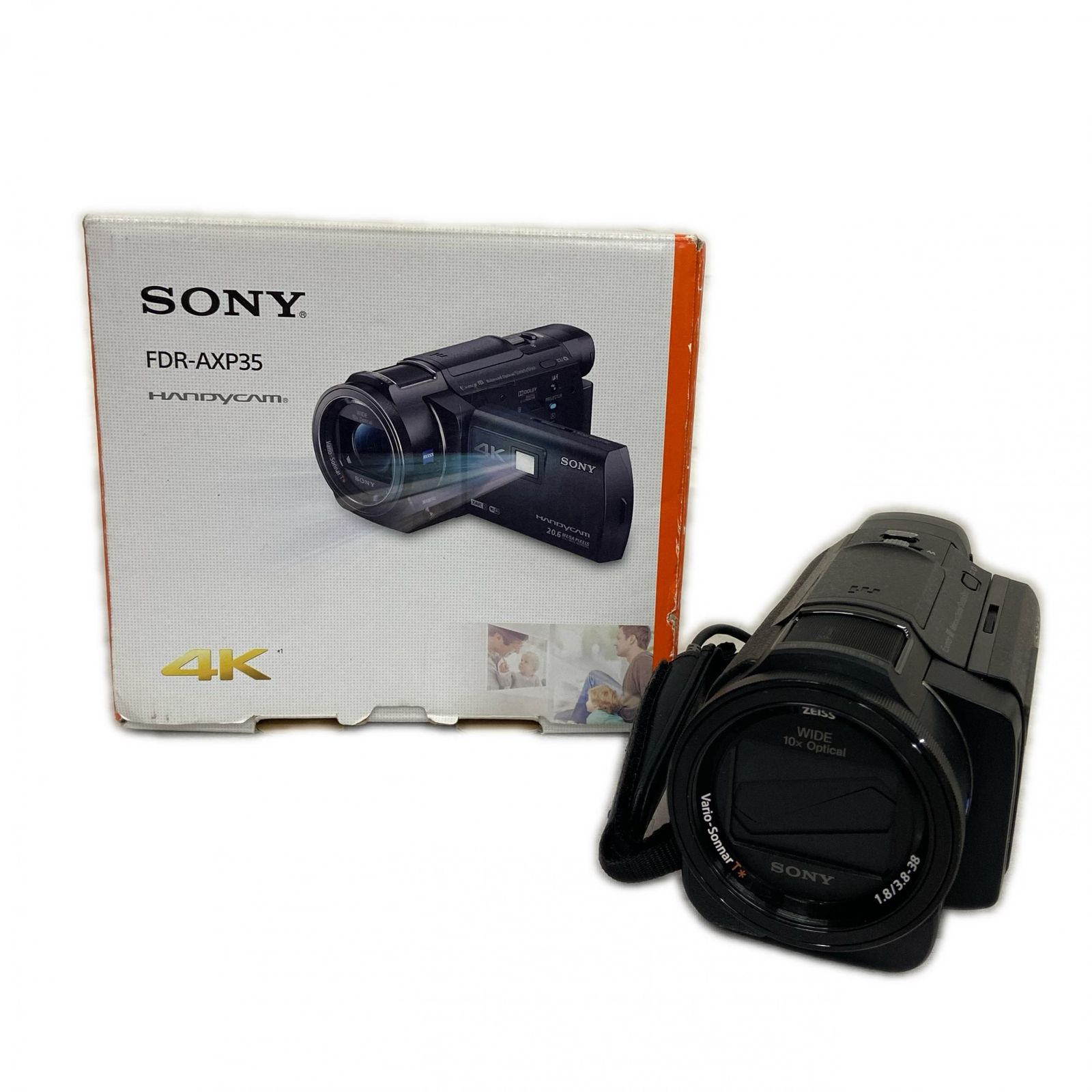 sonny ソニー ハンディカム 20.6 MEGA PIXELS 4K FDR-AXP35 ビデオ