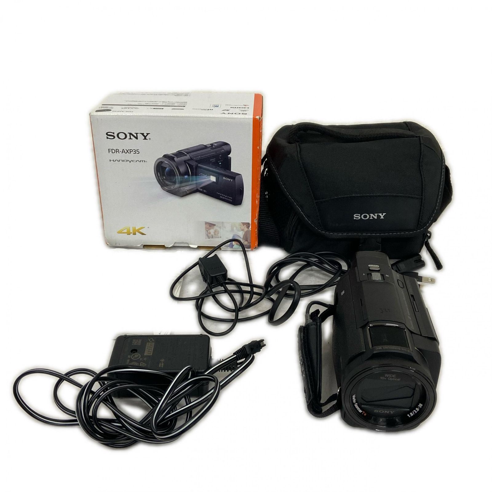 sonny ソニー ハンディカム 20.6 MEGA PIXELS 4K FDR-AXP35 ビデオ