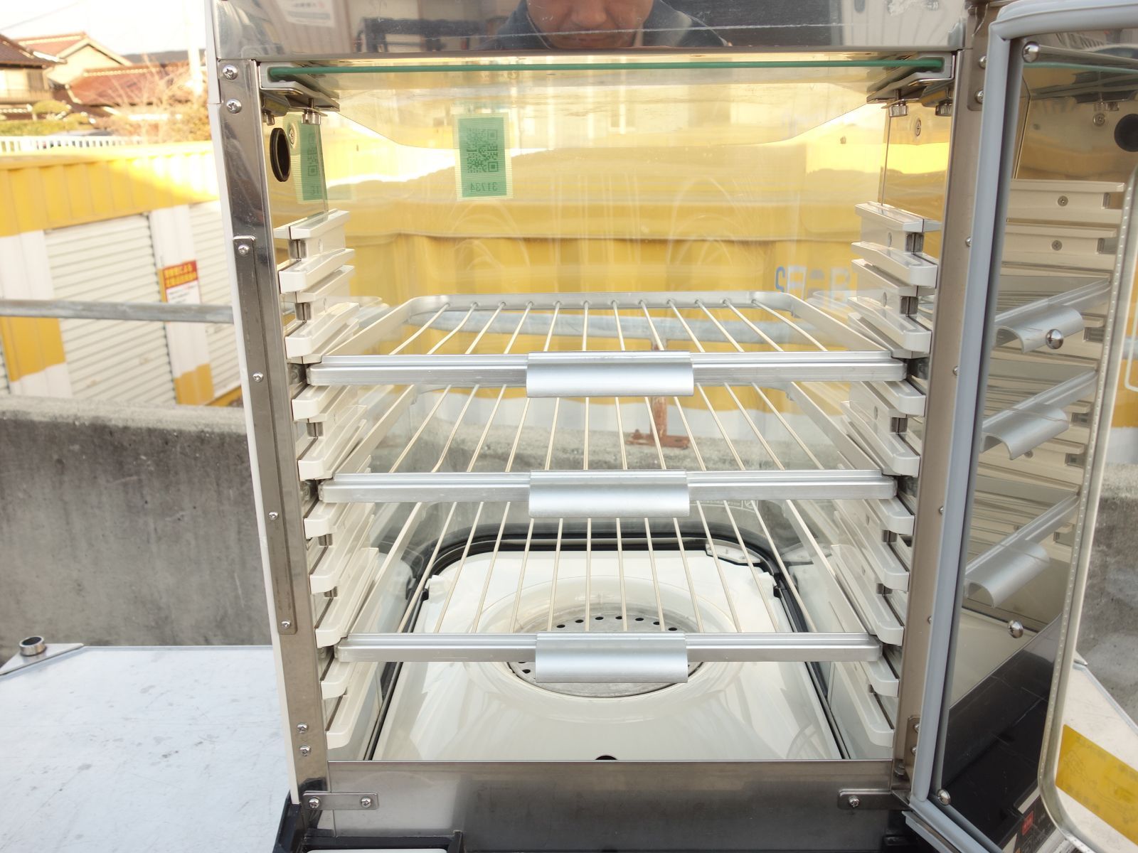 中古】M▽日本ヒーター機器 スチームマスター 肉まん 豚まん 蒸し器