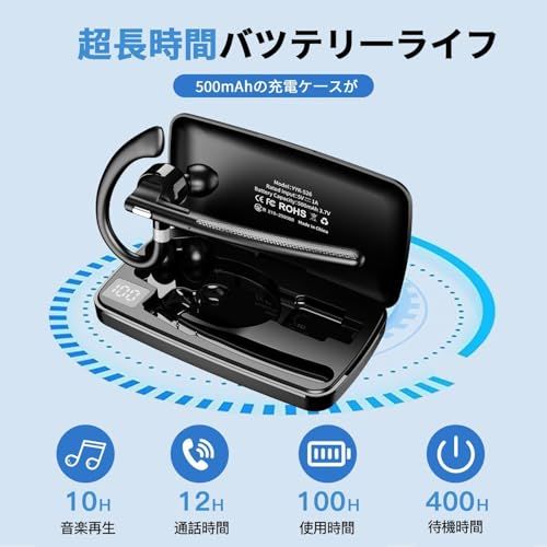 新品】【2026新登場 Bluetoothヘッドセット】 Bluetooth5.4イヤホン