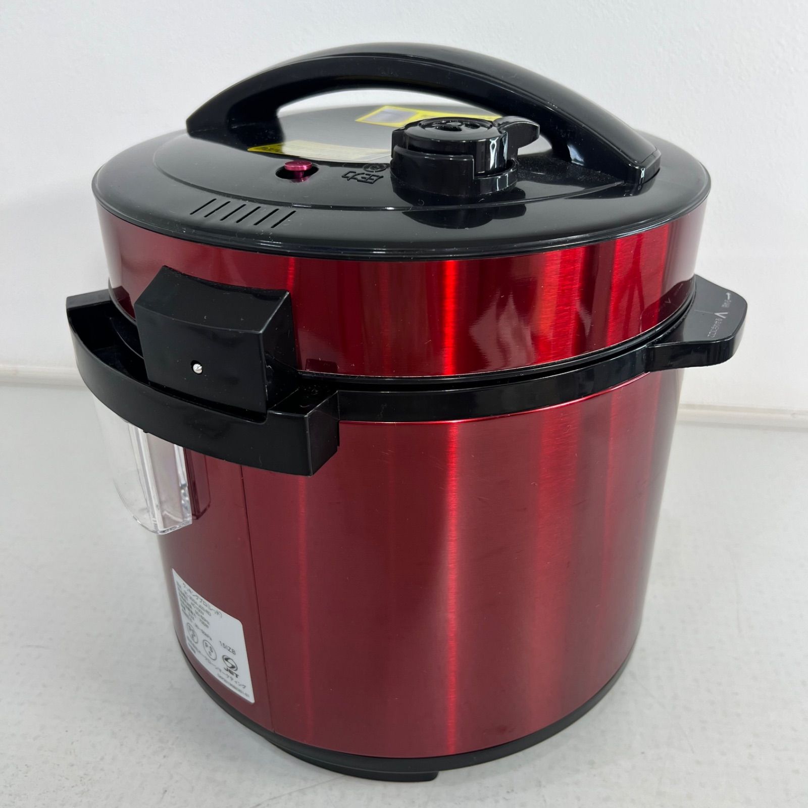 美品】ショップジャパン クッキングプロ レッド SC-30SA-J03-RD 電気