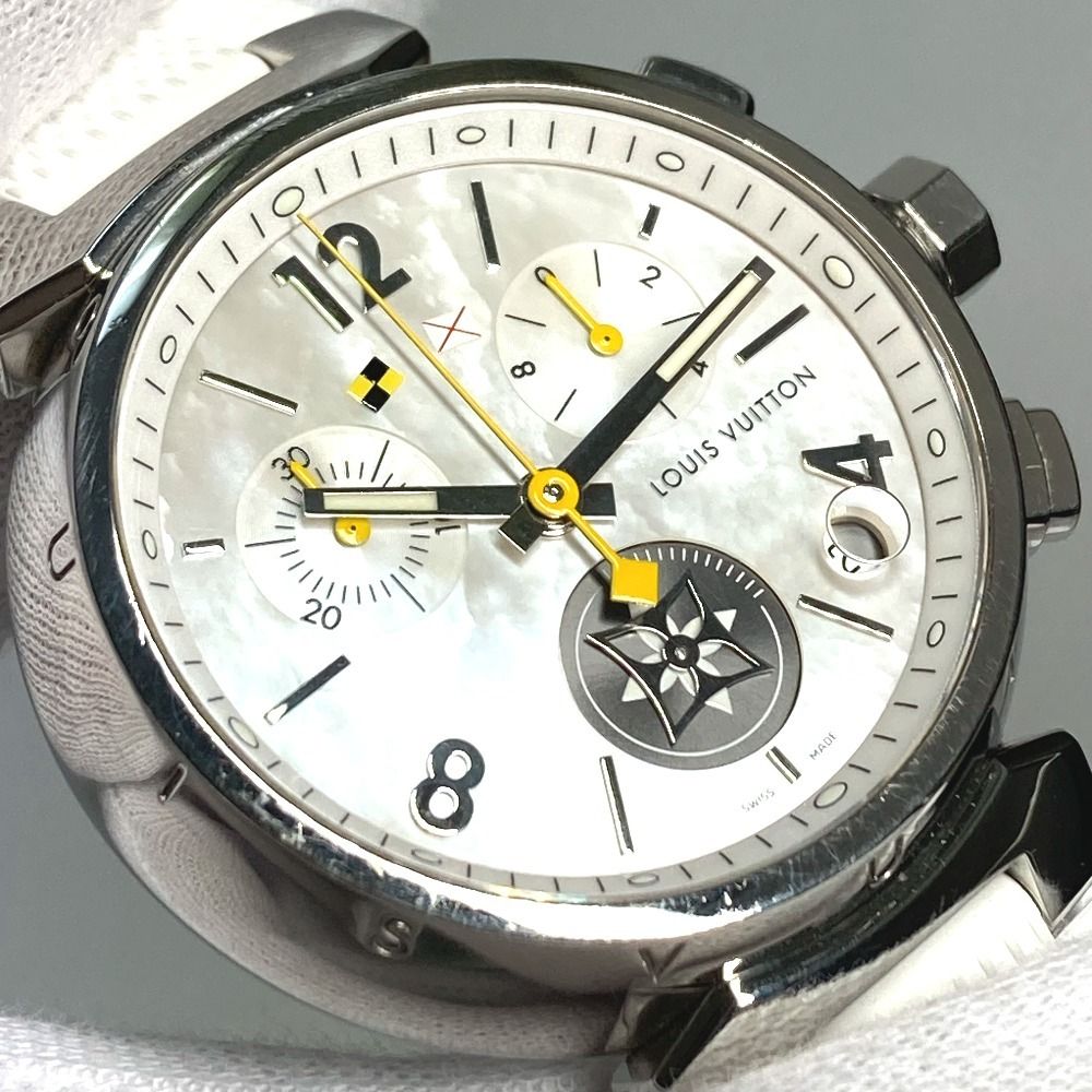 LOUIS VUITTON ルイヴィトン 腕時計 タンブール ラブリーカップ クロノ