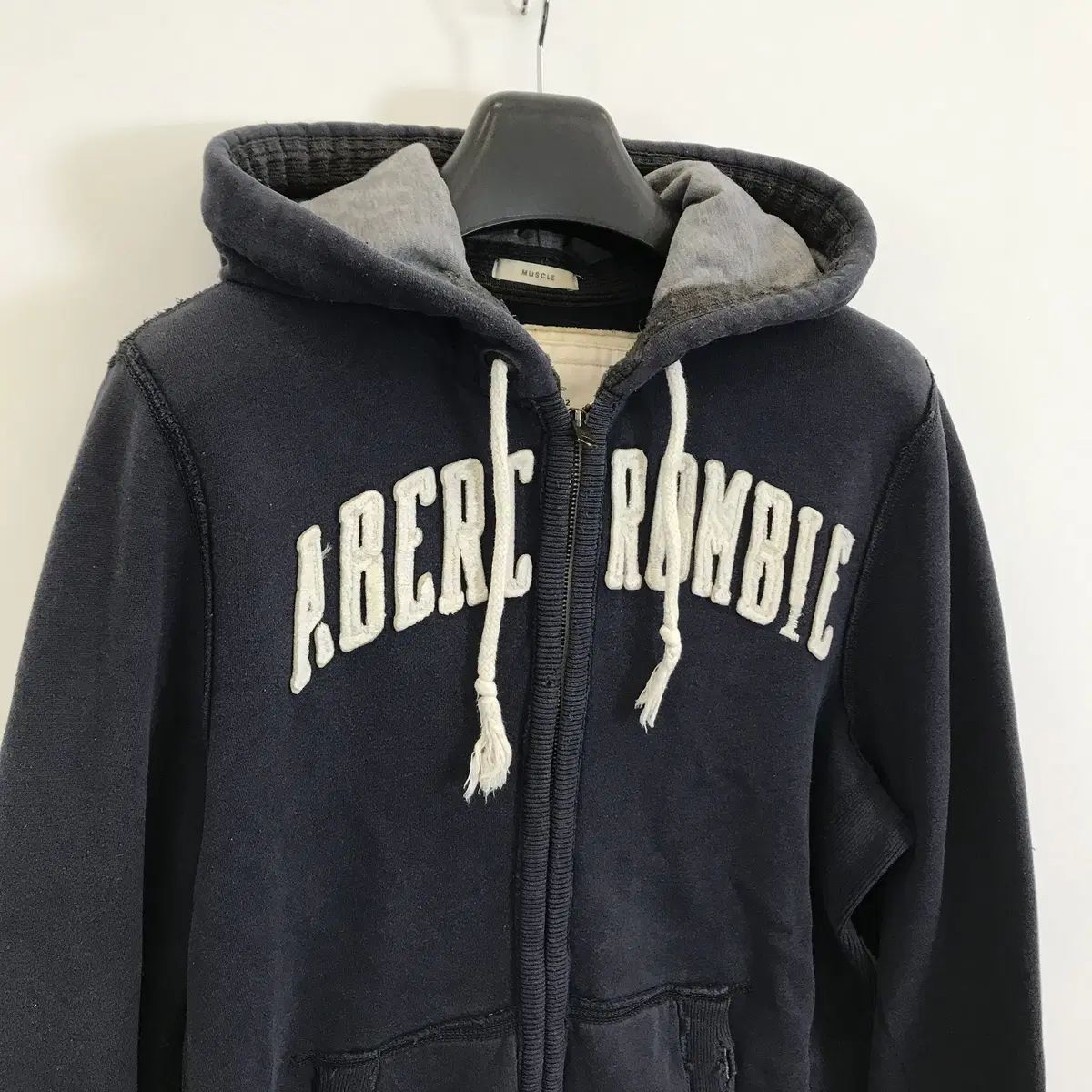 Abercrombie Y2K ヴィンテージ フードジップアップ L - メルカリ