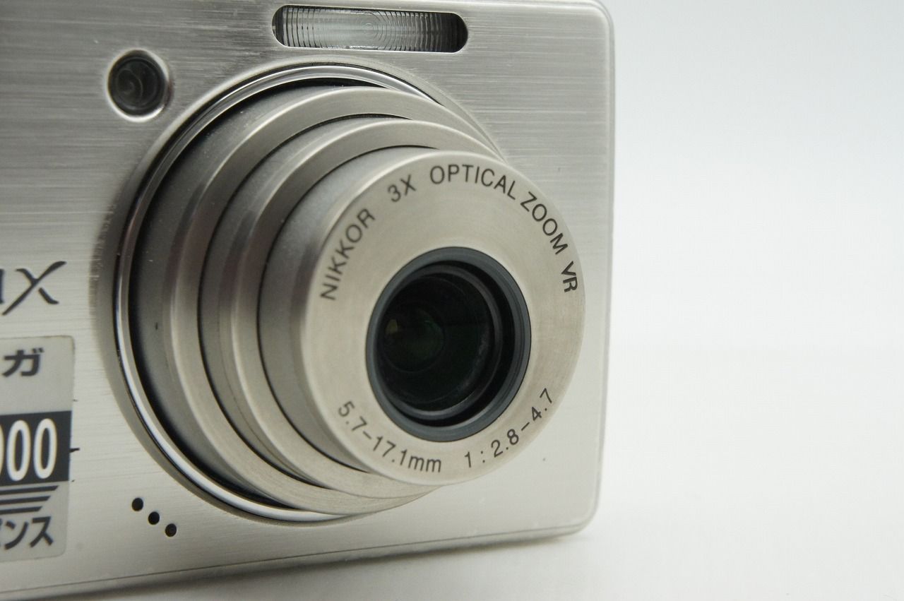 良品 Nikon ニコン COOLPIX S510 コンパクトデジタルカメラ シルバー