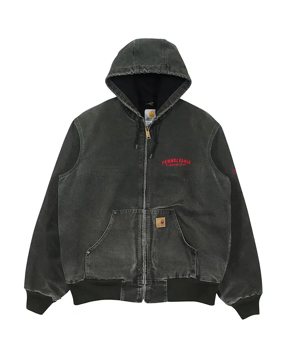 2010 カーハート J25 MOS ダック アクティブ ジャケット モスグリーン