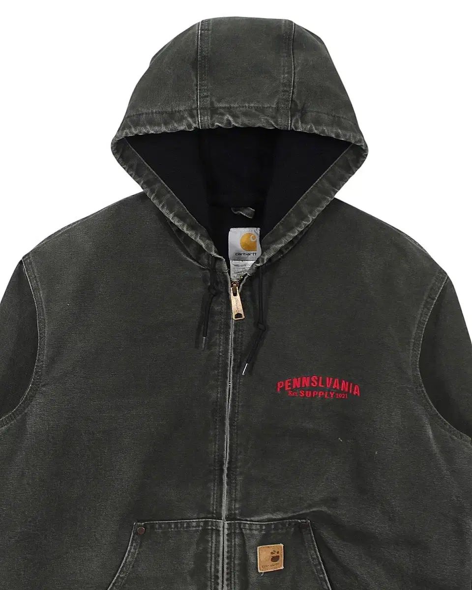 2010 カーハート J25 MOS ダック アクティブ ジャケット モスグリーン