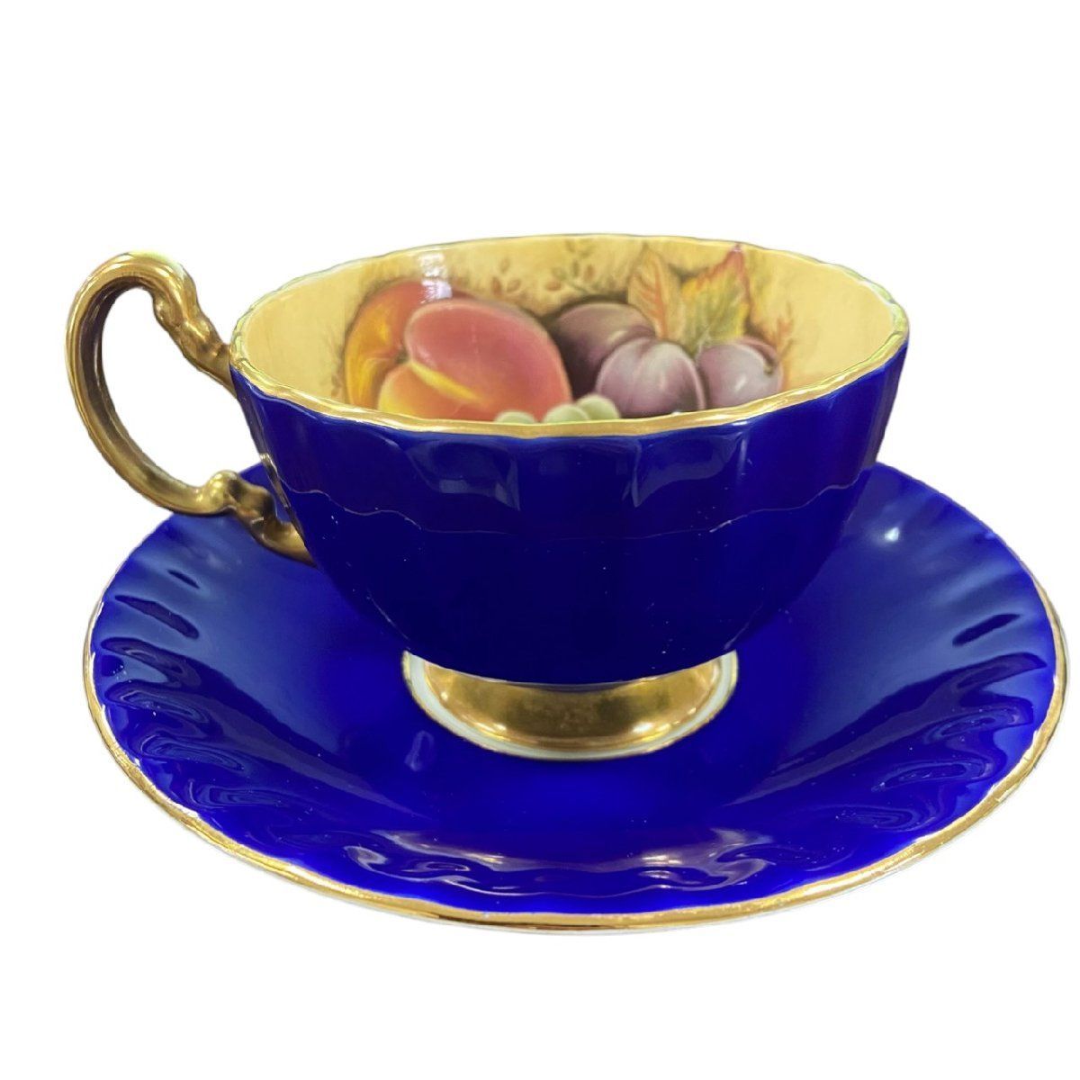 AYNSLEY/エインズレイ カップ＆ソーサー オーチャードゴールド 金彩