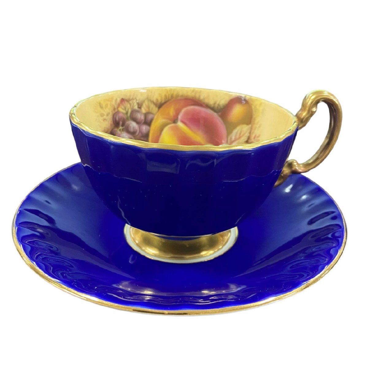 AYNSLEY/エインズレイ カップ＆ソーサー オーチャードゴールド 金彩