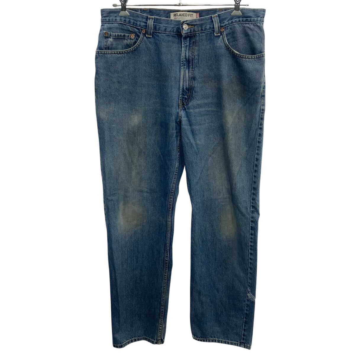 Levi´s 550 デニムパンツ w38 インディゴブルー リーバイス ジップアップ オーバーサイズ アメカジ デニム ジーンズ 2602-337