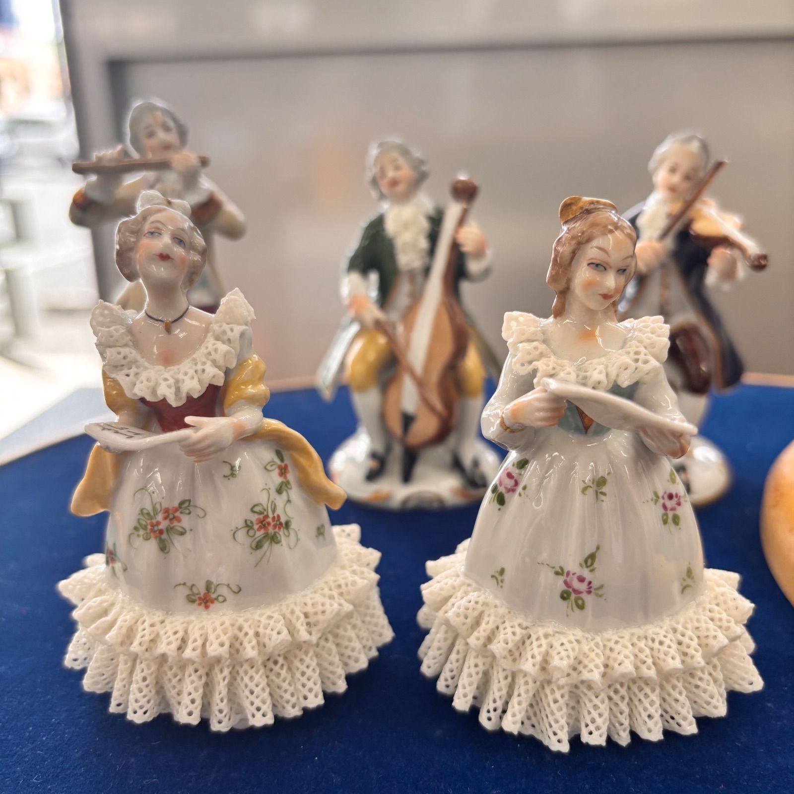 Thuringian Poscelainチューリンゲン・ポーセリン 陶磁器人形 フィギュ