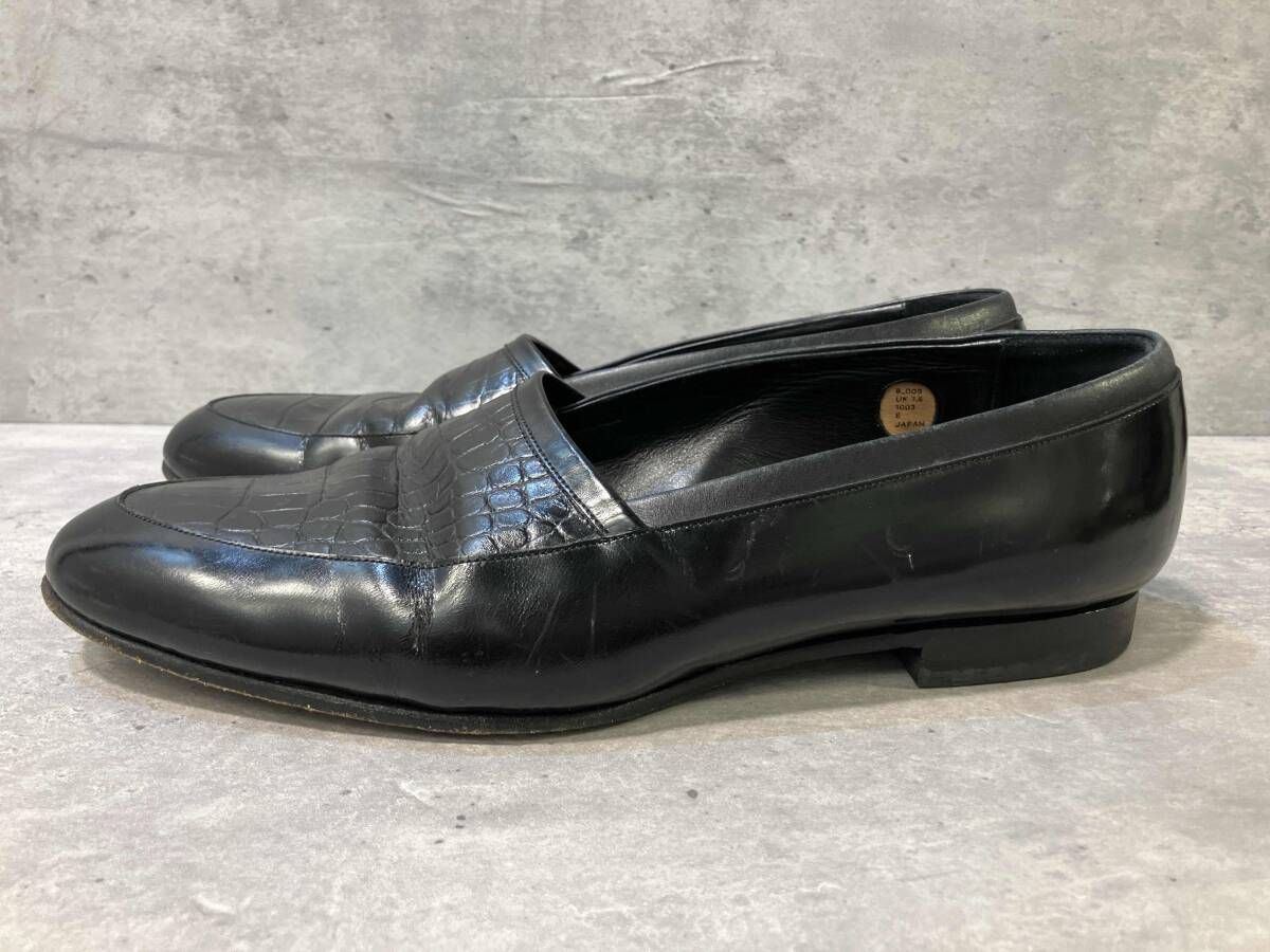 CALMANTHOLOGY クロコ型押しローファー カルマンソロジー STYLE. 8_005