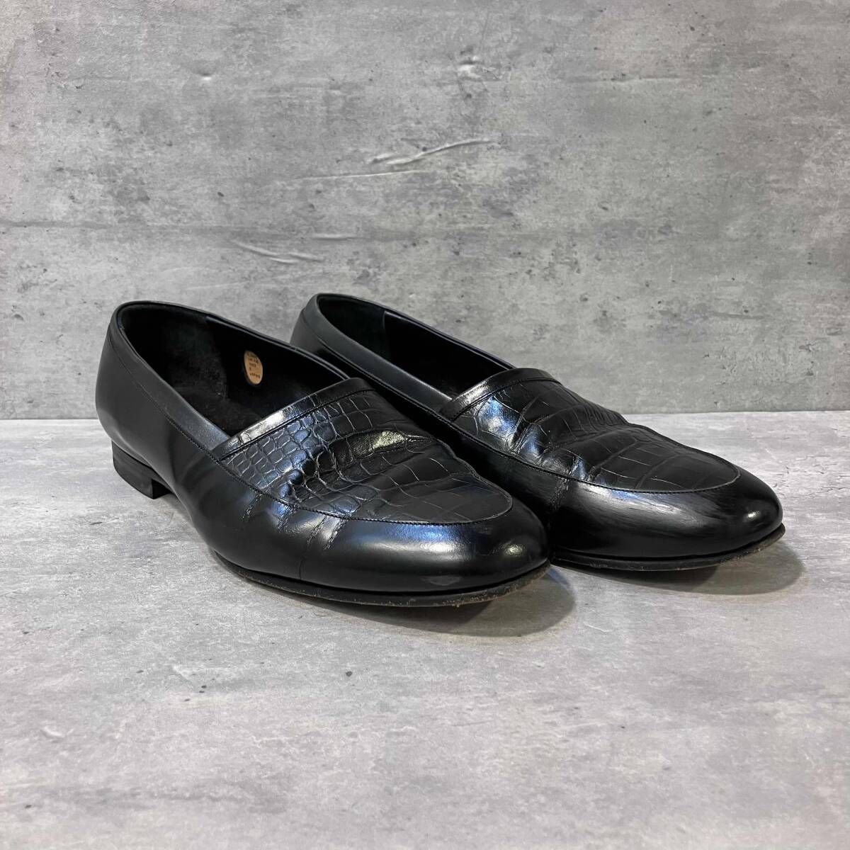 CALMANTHOLOGY クロコ型押しローファー カルマンソロジー STYLE. 8_005