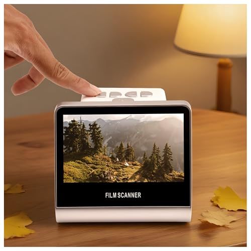 フィルムスキャナー ネガフィルム 1400万/2200万画素 5インチ