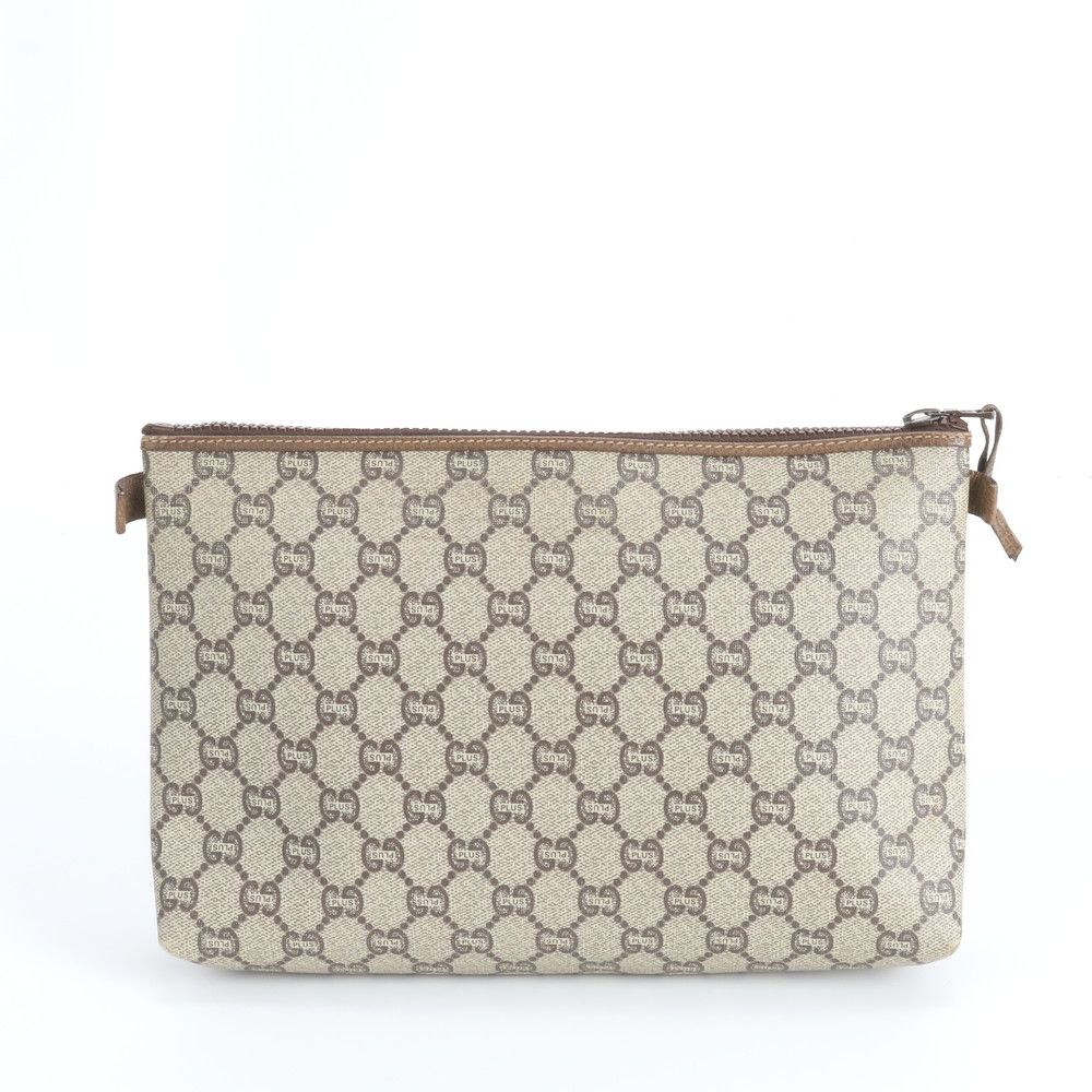 美品 ヴィンテージ グッチ GUCCI PLUS グッチ プラス レザー セカンド