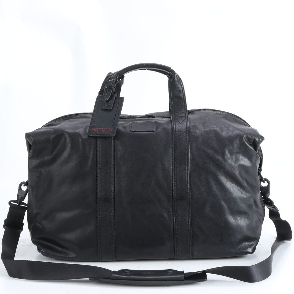 美品 TUMI トゥミ 964D3 レザー 2WAY ボストン バッグ 斜め掛け 出張