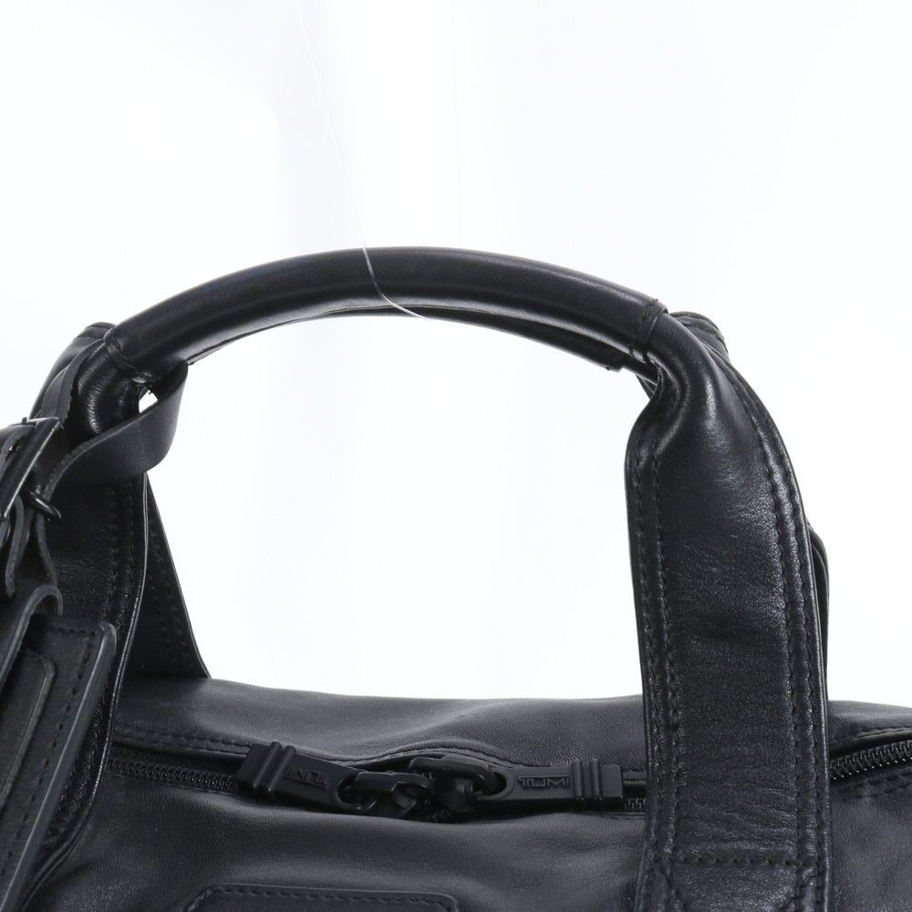 TUMI 964D3 本革 2way ショルダー ボストン 大容量 黒 美品 TUMI トゥミ 964D3 レザー 2WAY ボストン バッグ 斜め掛け 出張
