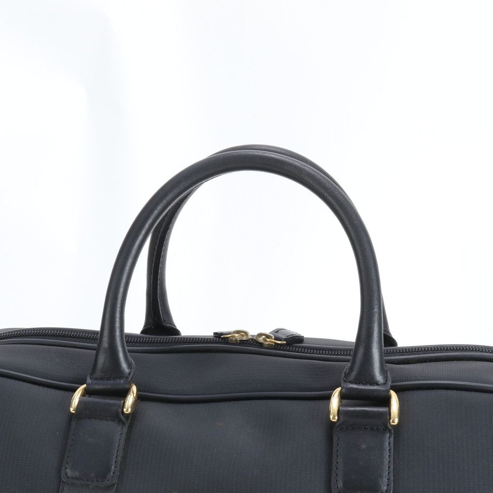 美品 バーバリー ノバ チェック レザー ナイロン ボストン バッグ 出張