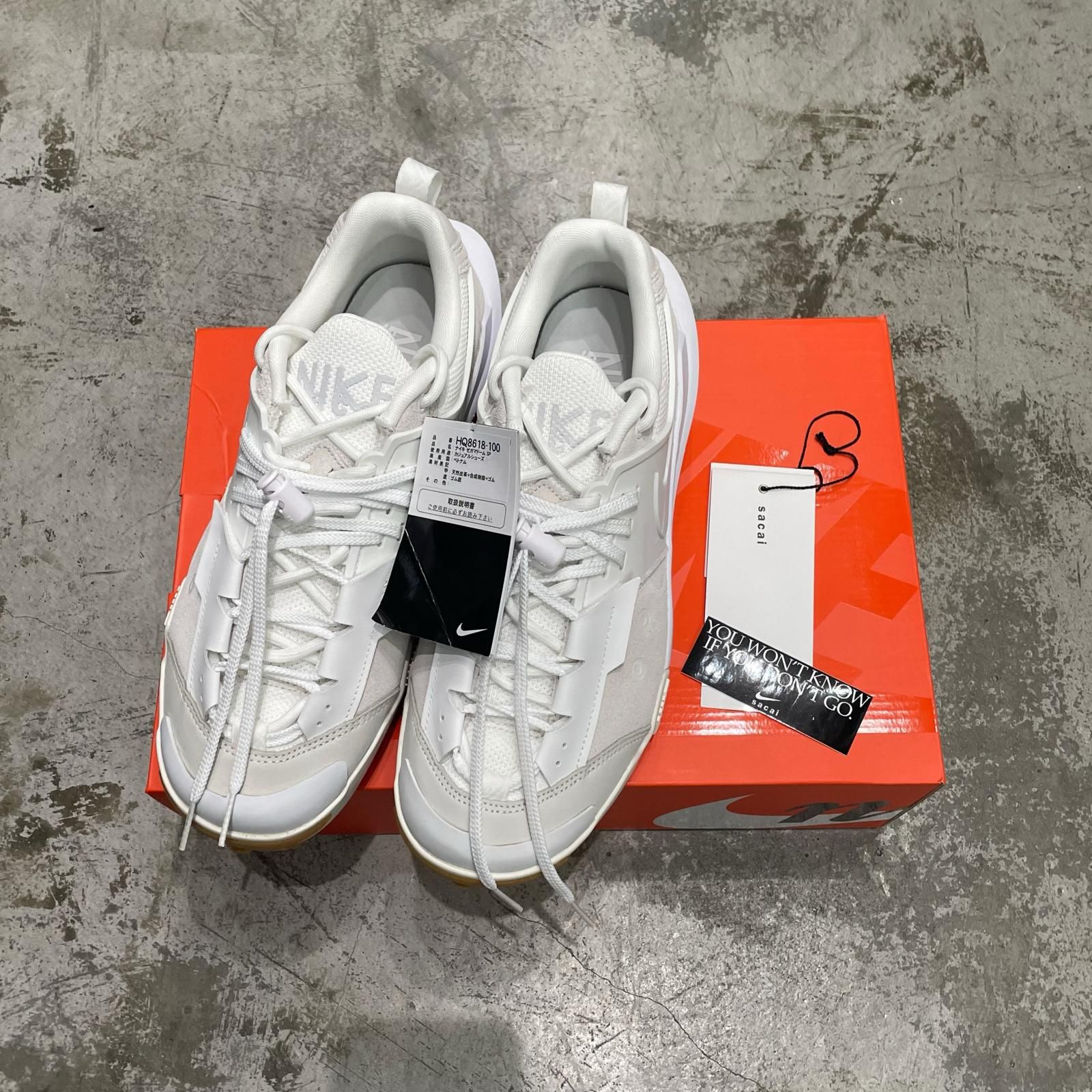 未使用 NIKE × sacai Zegamadome 