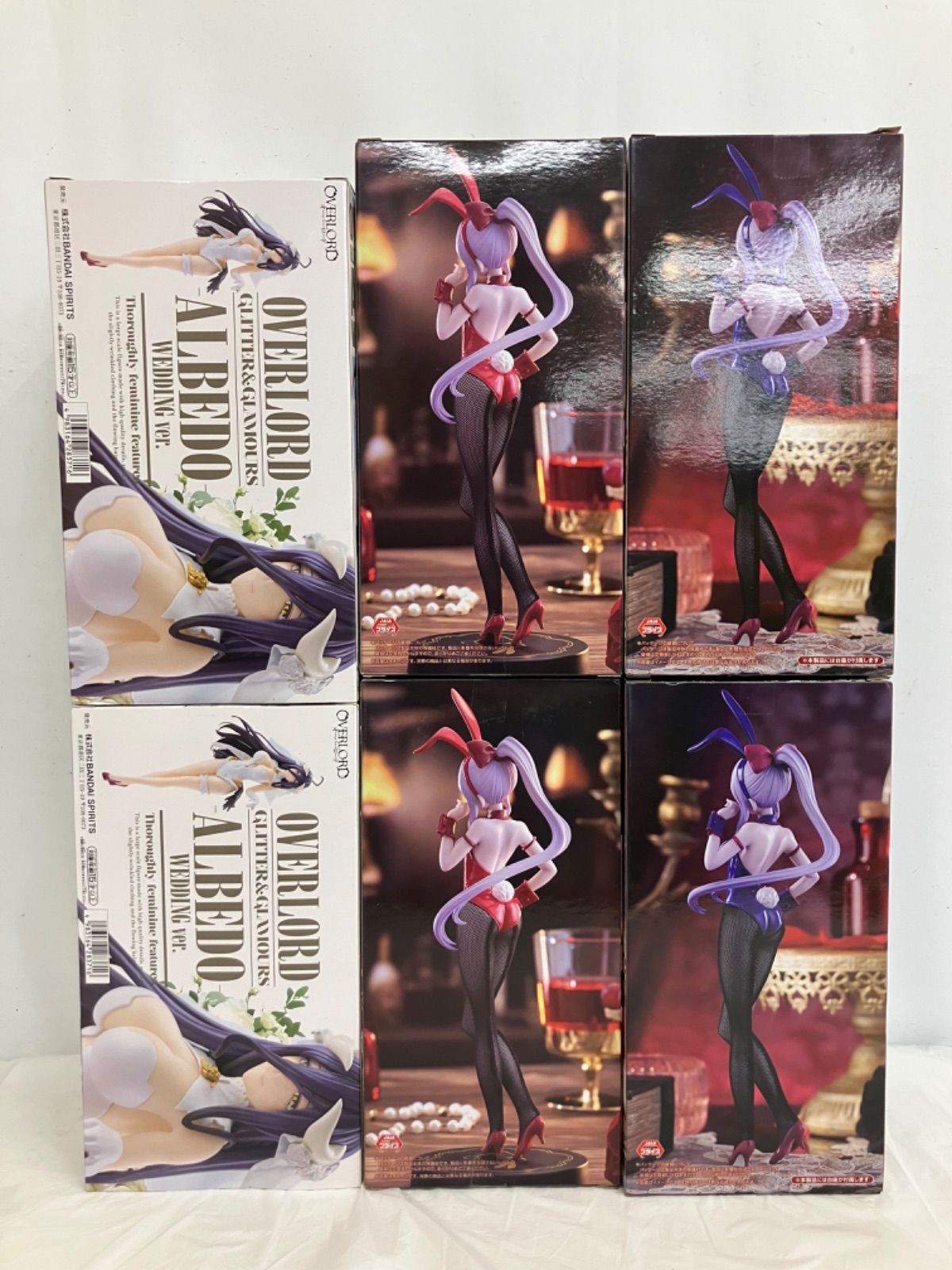 未開封 オーバーロード フィギュア アルベド シャルティア まとめ 3種