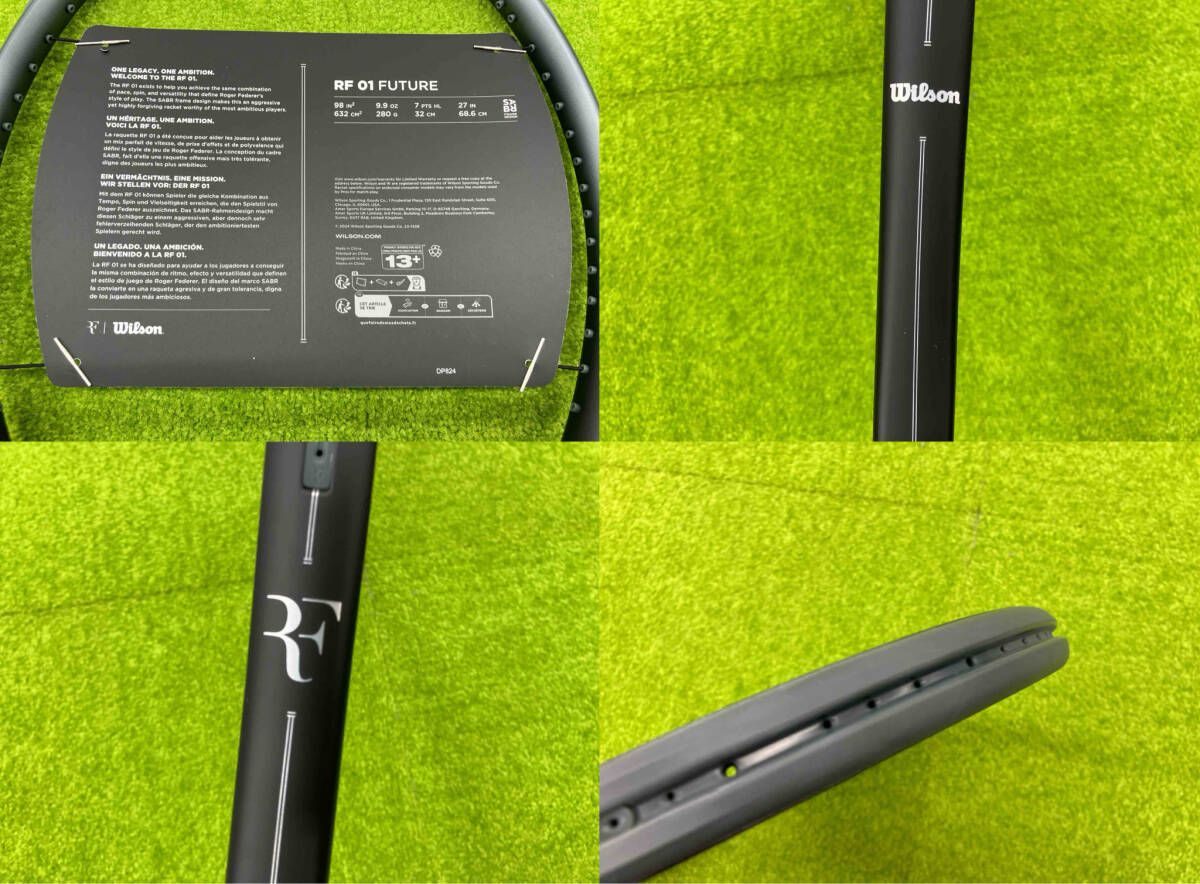 新品未使用品 Wilson/ウィルソン RF 01 FUTURE 2024 硬式テニス