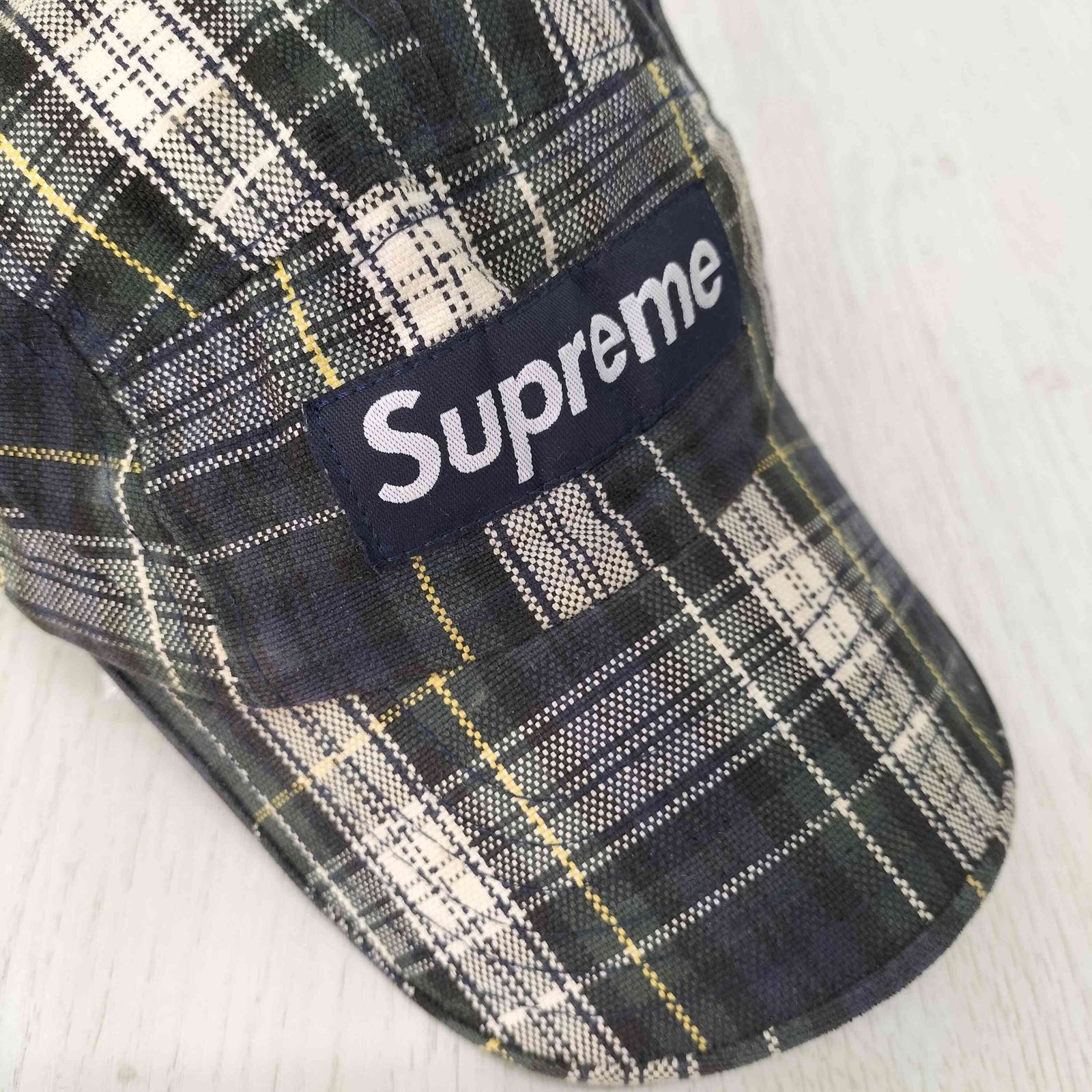 シュプリーム Supreme OLD BOX LOGO ボックスロゴ チェック柄 キャンプ