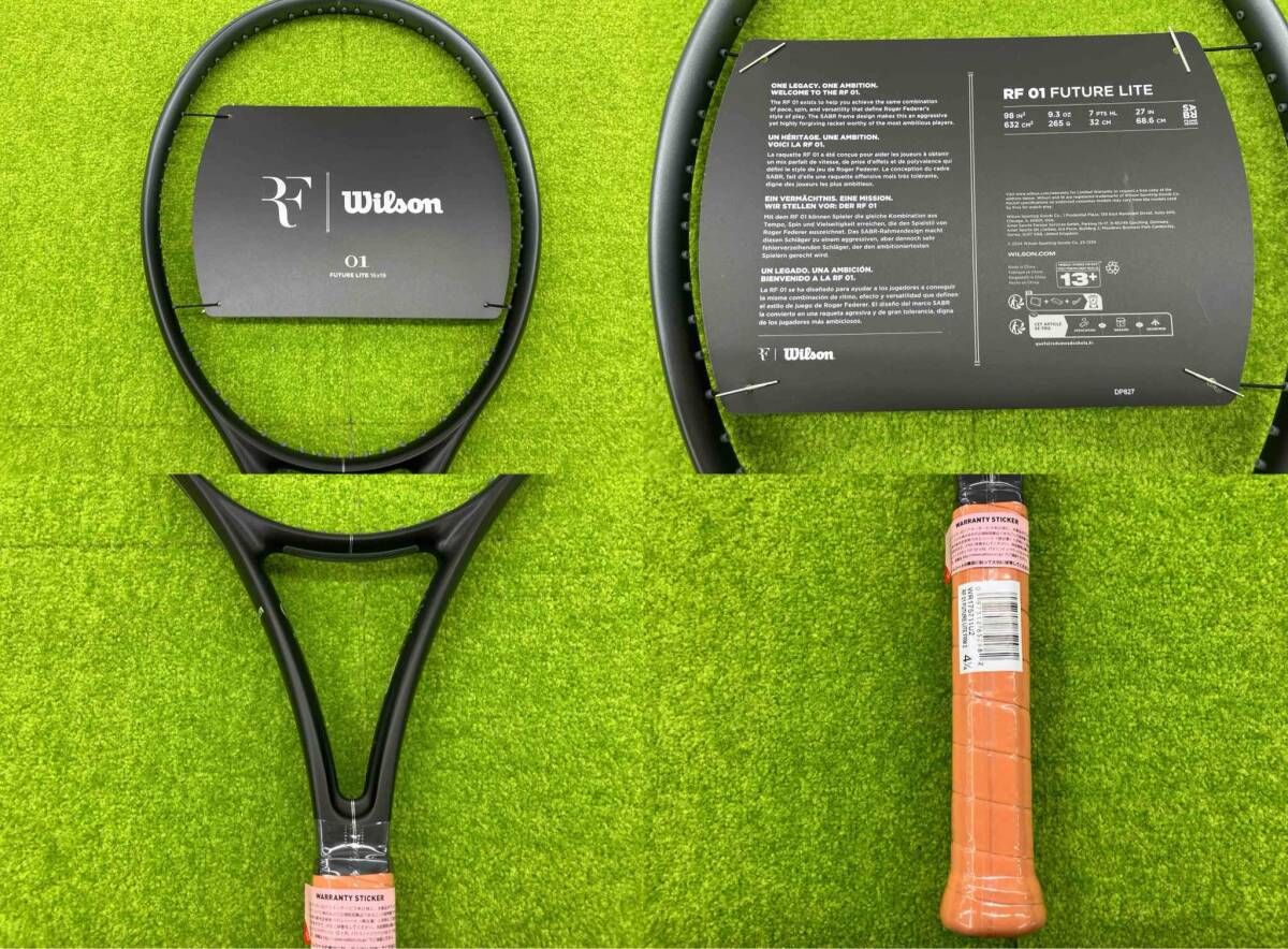新品未使用品 Wilson/ウィルソン RF 01 FUTURE LITE 2024 硬式テニス