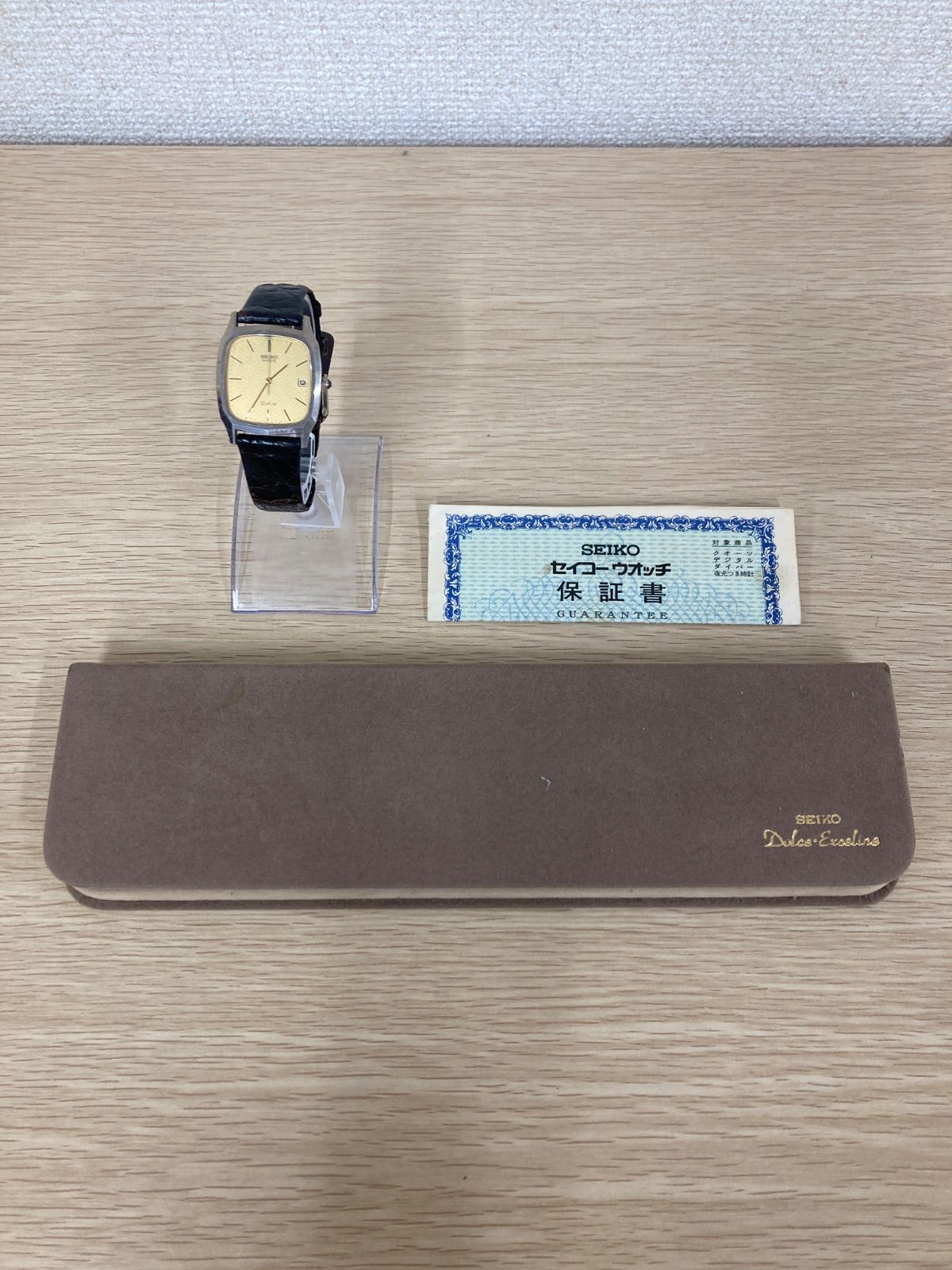 ドルチェ SEIKO セイコー ベルト修理と溶接メッキ仕上げ修理・料金の 