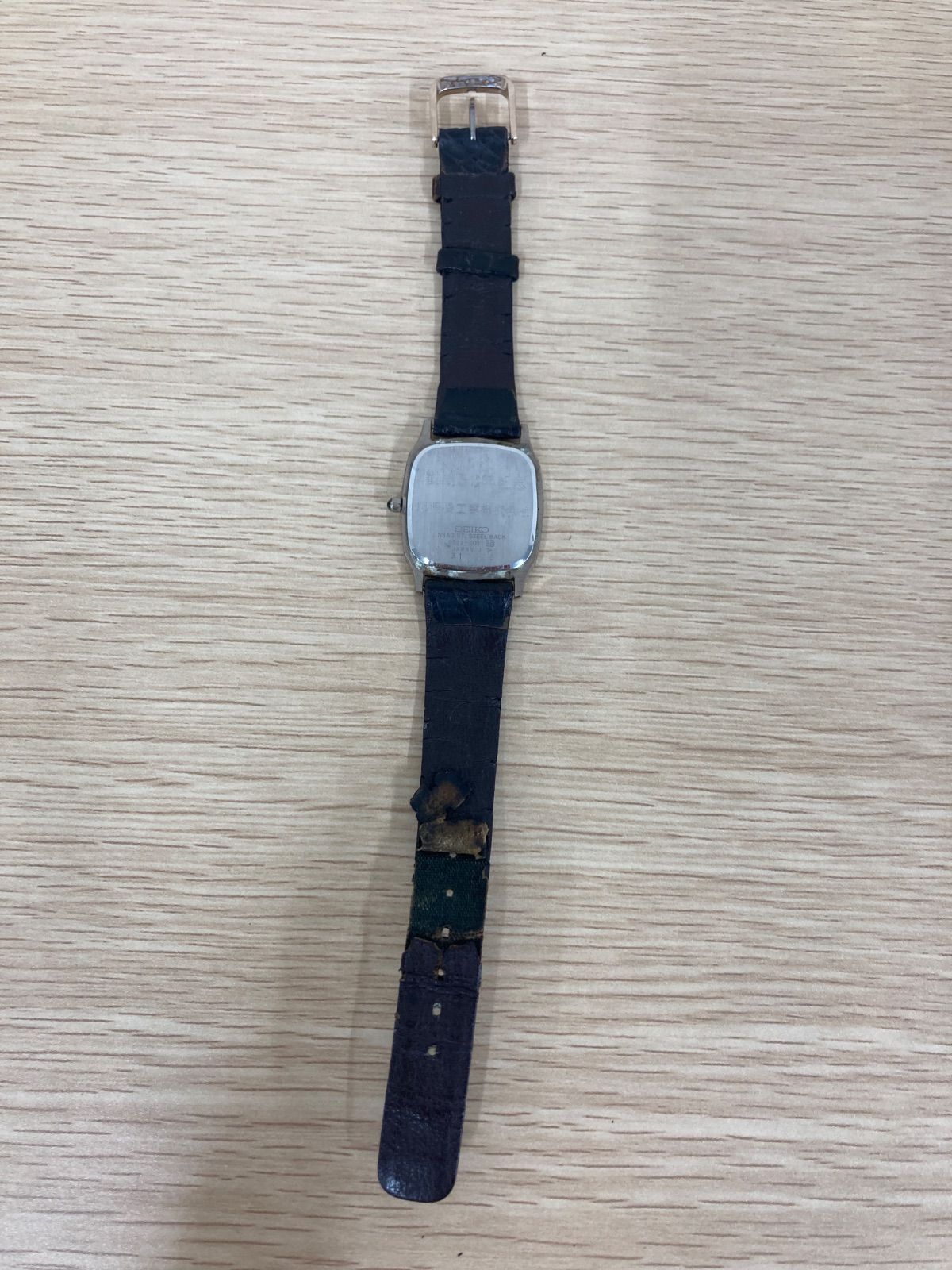ドルチェ SEIKO セイコー ベルト修理と溶接メッキ仕上げ修理・料金の 
