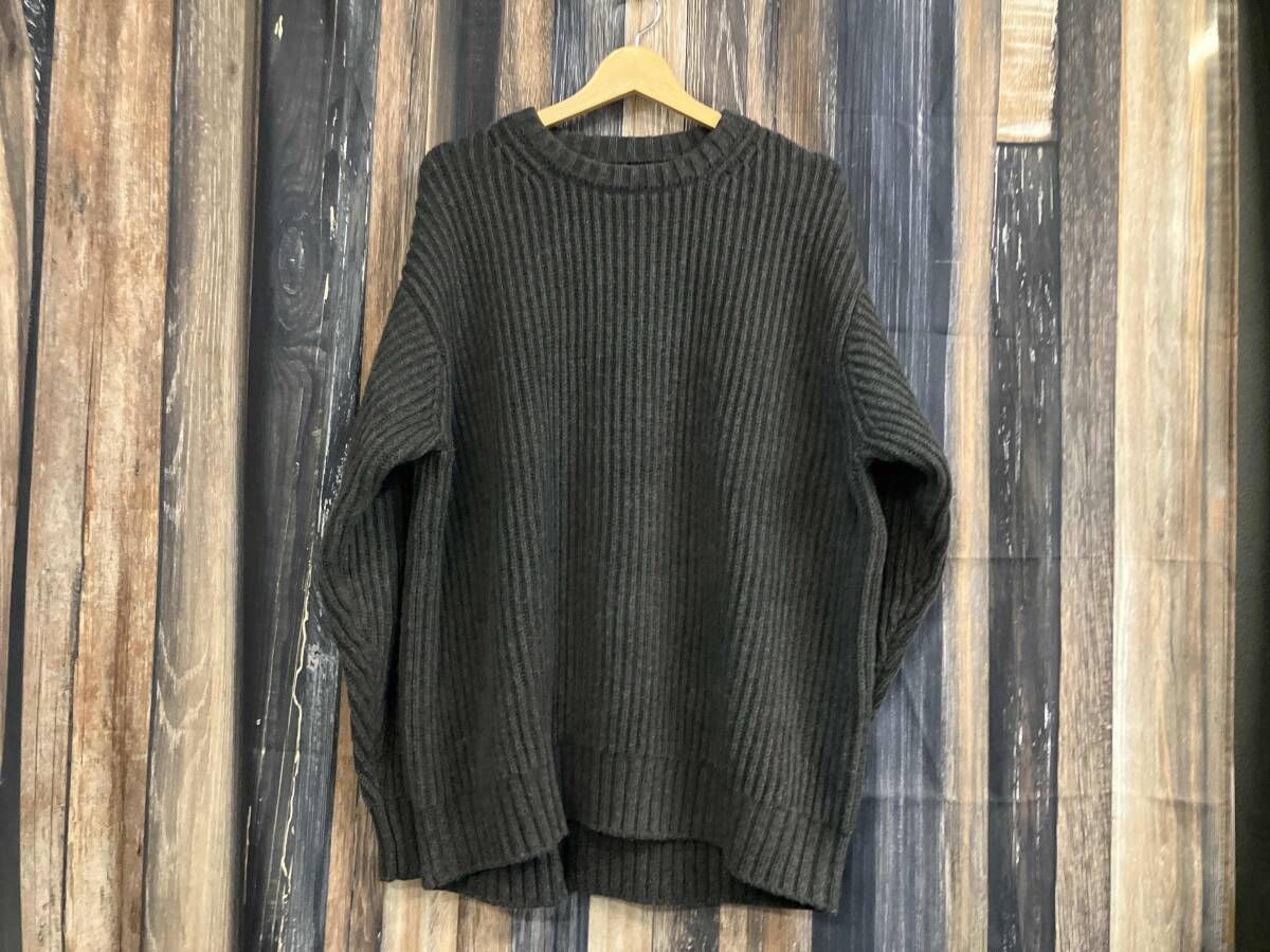 Ron Herman ロンハーマン Grandpa Knit Pullover グランパ ニットプルオーバー 4220800014 グレー M