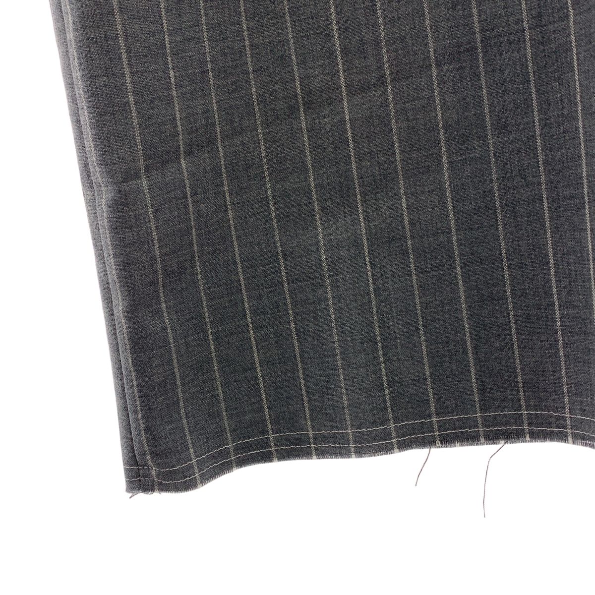 美品】 sulvam / サルバム | ストライプ カットオフ ショート オーバー