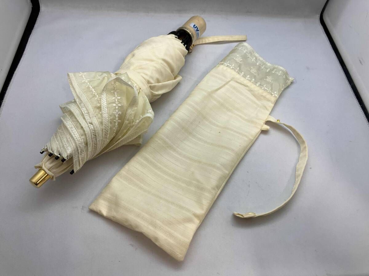 お買い得品 超希少品】CELINE セリーヌ 日傘 USED 美品 ブランド雑貨