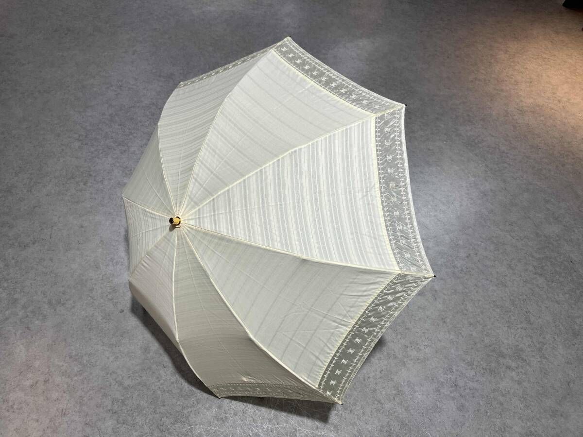 お買い得品 超希少品】CELINE セリーヌ 日傘 USED 美品 ブランド雑貨