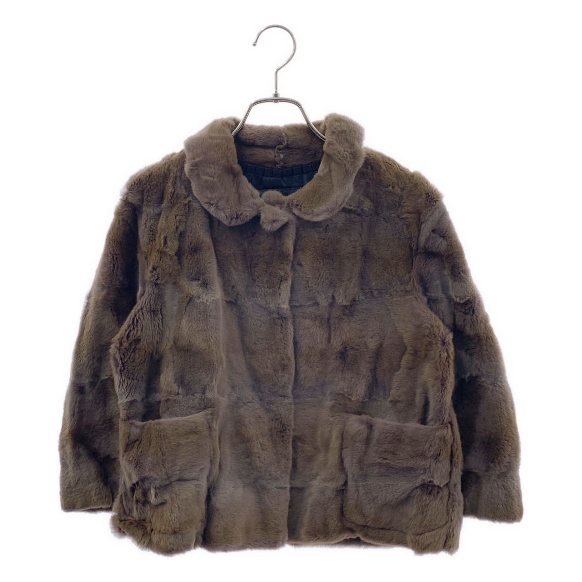 Drawer / ドゥロワー | ウィーゼル ラウンドカラー ファージャケット