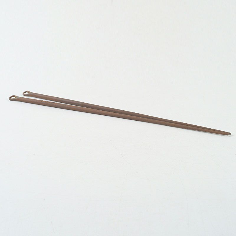 明珍火箸 五十一代 明珍宗之作 錆付火箸 共箱 C S721 - メルカリ