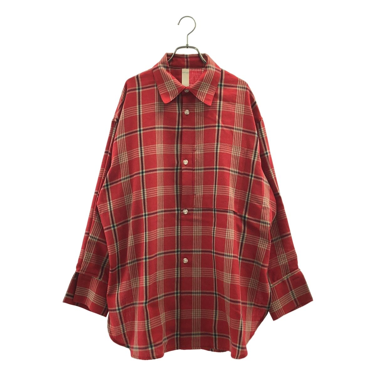 SHINYA KOZUKA / シンヤコヅカ | HIS SHIRT ウール コットン チェック 