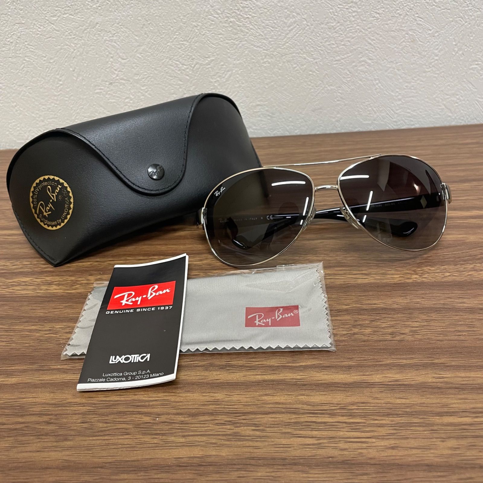 ◎ Ray-Ban サングラス ケース付き RB3386 003/8G 67◻︎13 130 3N