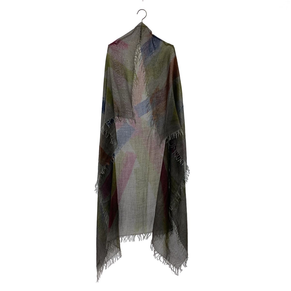 FALIERO SARTI / ファリエロサルティ | シルク混 フリンジ 大判