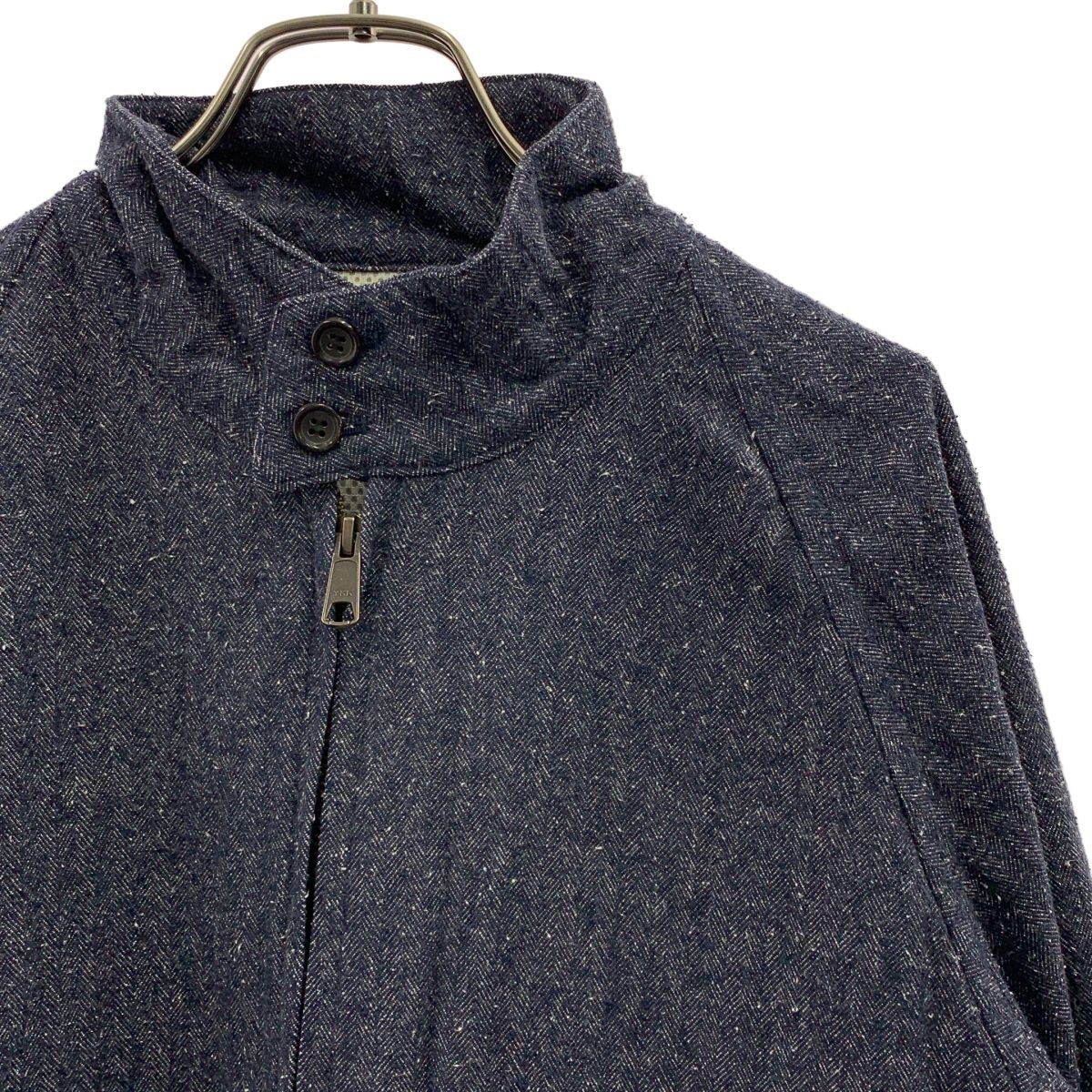 美品】 un/unbient / アン | × MusterWerk / SILK NEP HARRINGTON JKT 