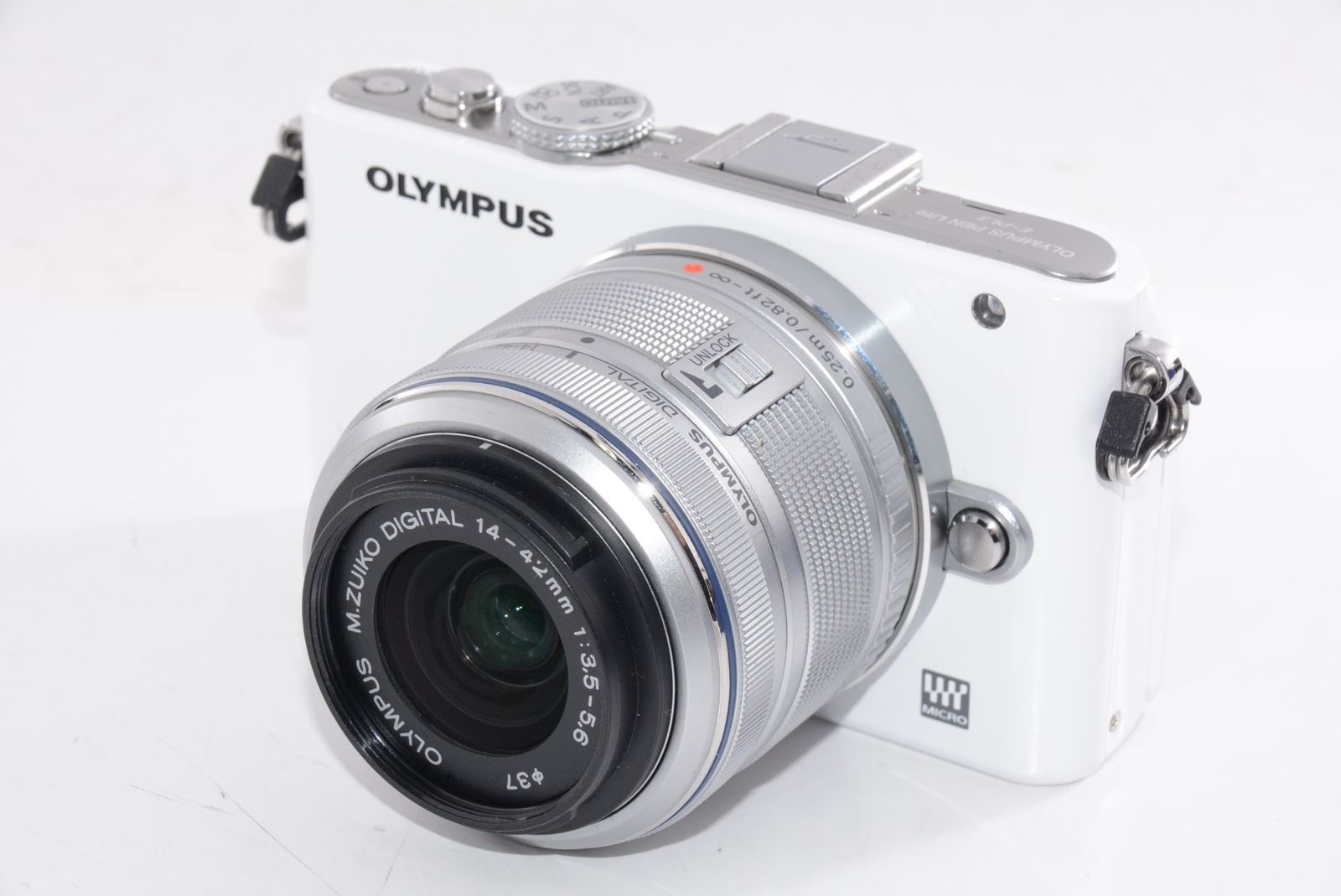 OLYMPUS PEN Lite E-PL3 レンズキット ホワイト - メルカリ