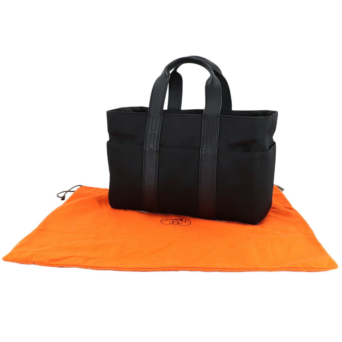 美品 エルメス HERMES アカプルコ MM トート バッグ トワルシェブロン