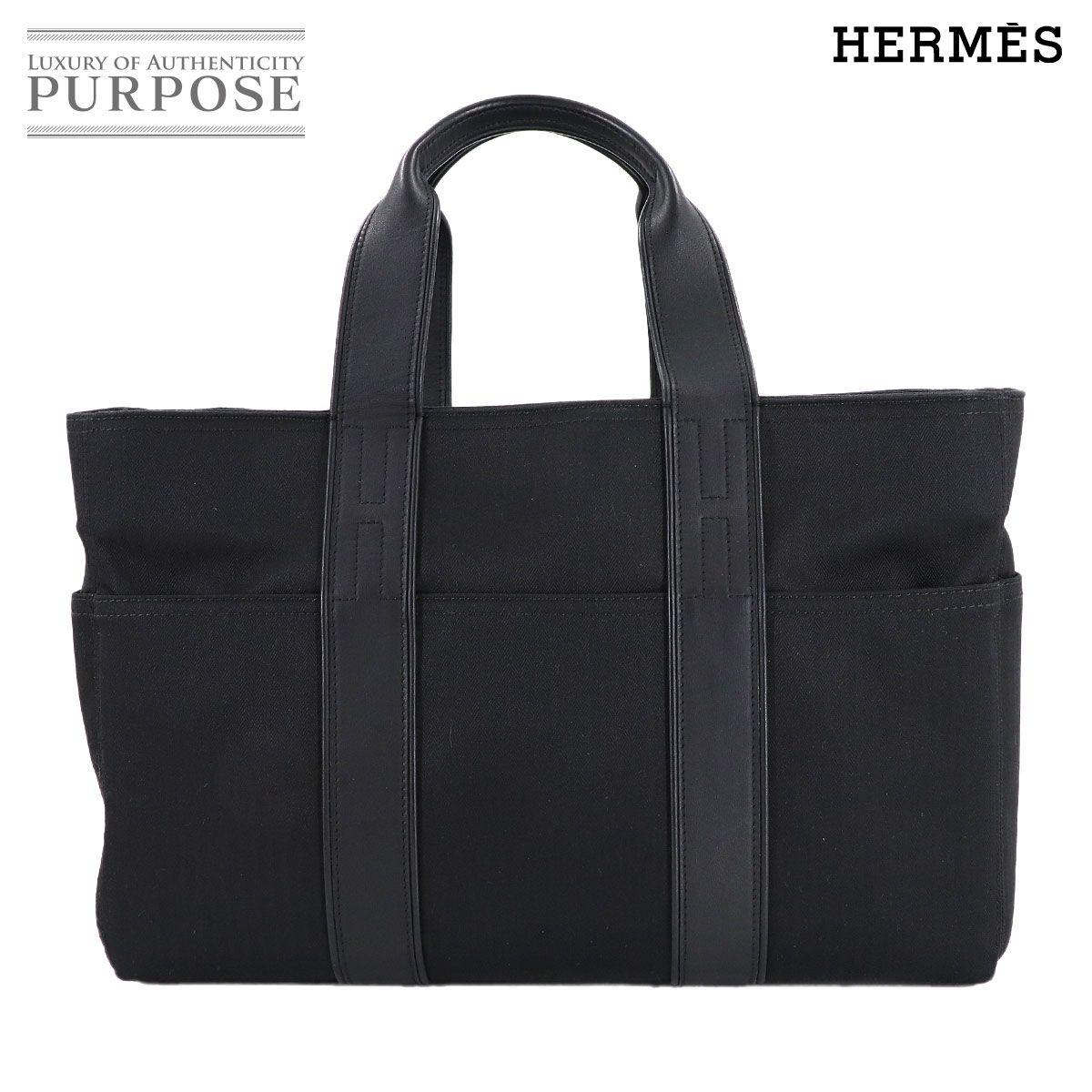 美品 エルメス HERMES アカプルコ MM トート バッグ トワルシェブロン